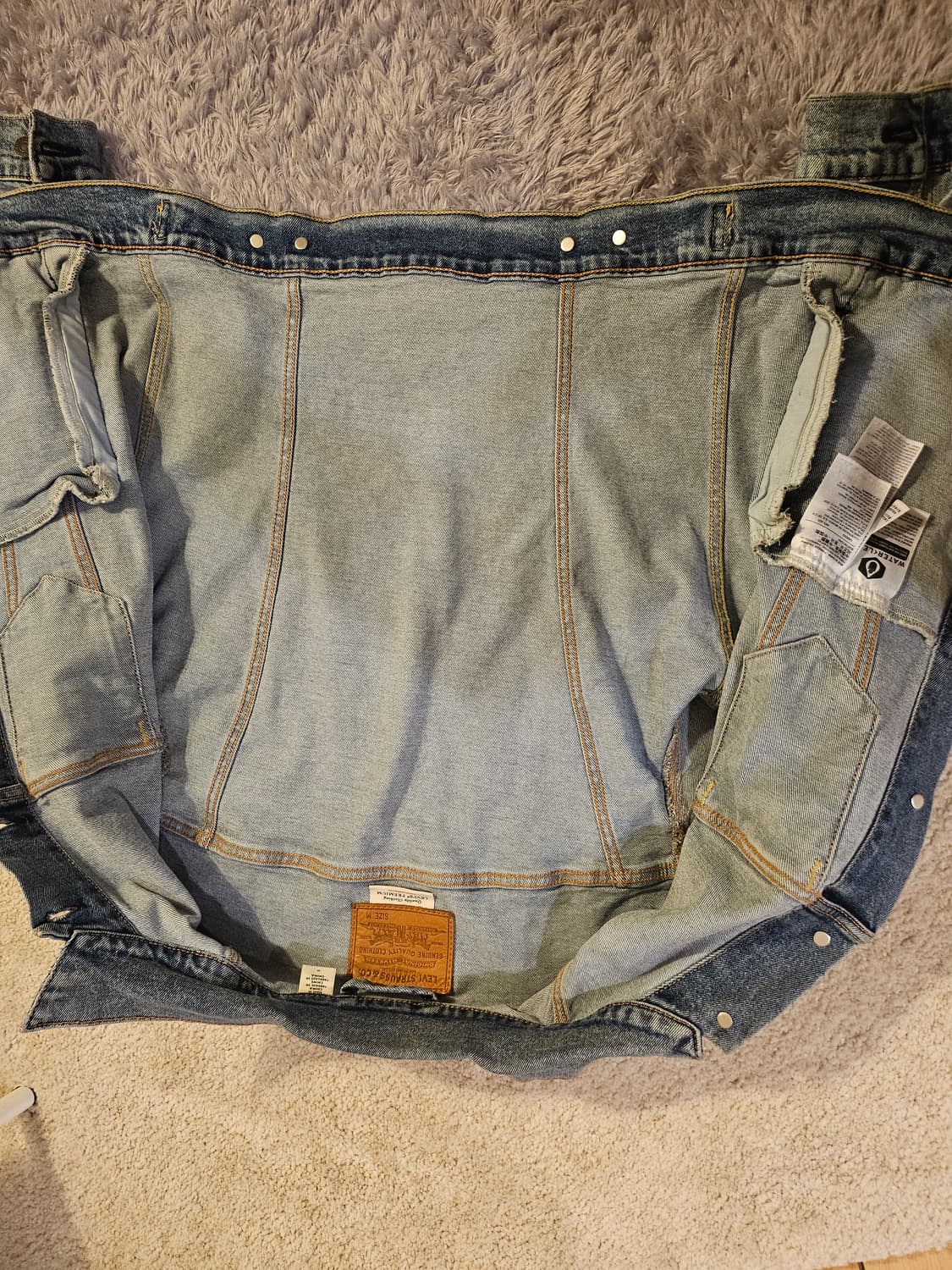 (L-95)리바이스 남성 프리미엄 3세대 데님 트러커 자켓 상품이미지6