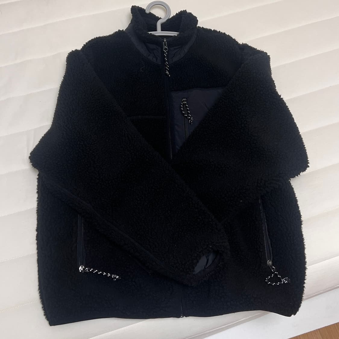 (M) 디스이즈네버댓 쉐르파 후리스 블랙 디네댓 상품이미지2