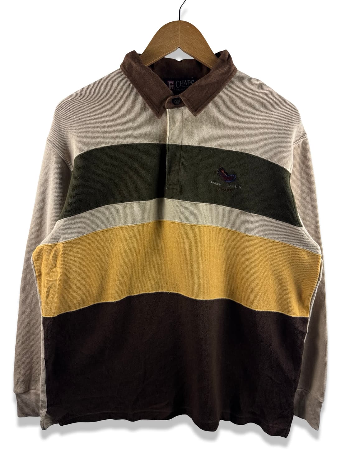 챕스랄프로렌 코듀로이 배색 럭비셔츠2680 상품이미지1