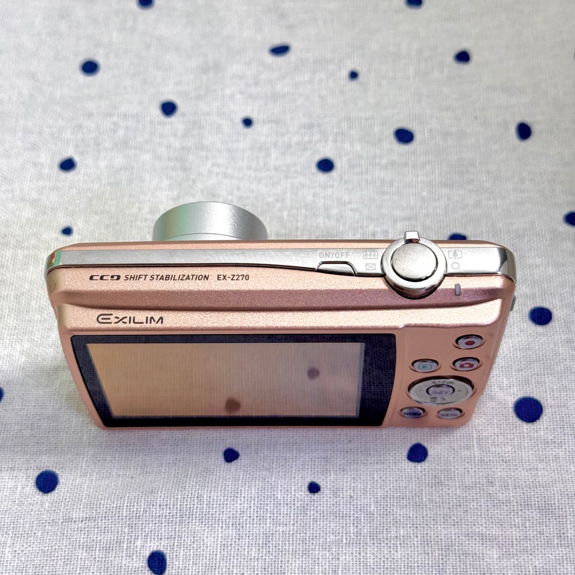카시오 엑슬림 EX-Z270 핑크 빈티지디카 상품이미지3