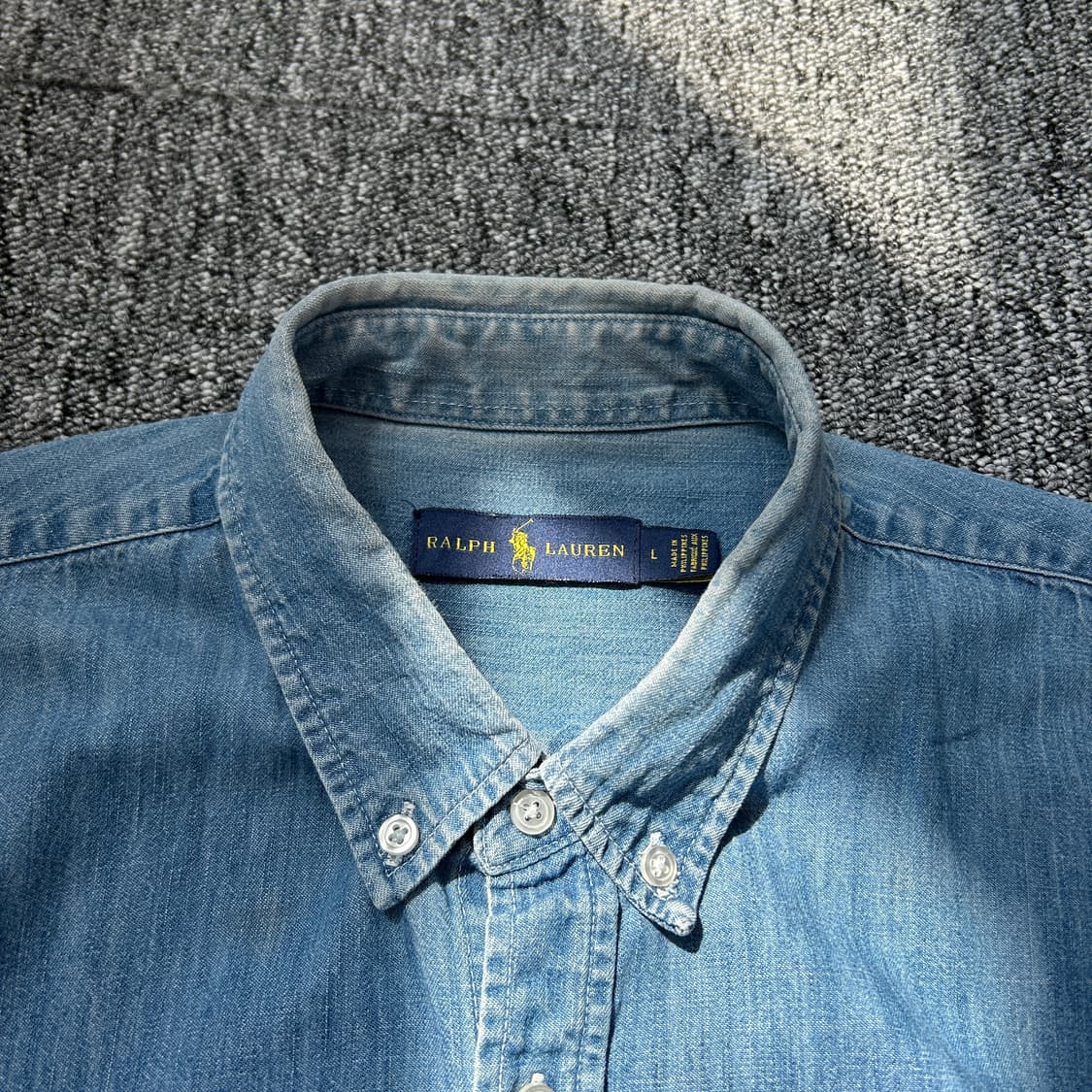 폴로 랄프로렌 데님 셔츠 상품이미지3
