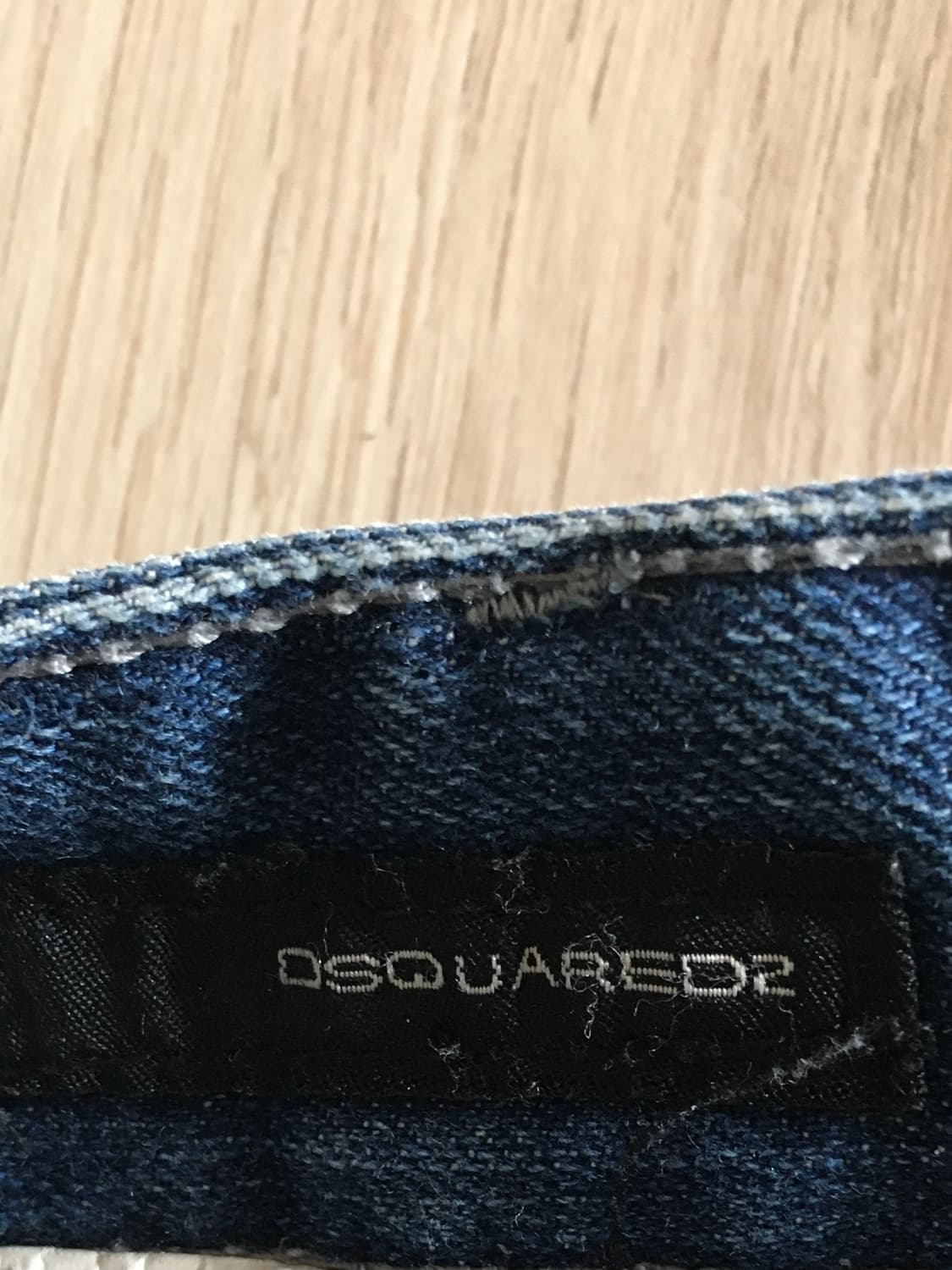 디스퀘어드 Dsquared2 자수 포인트 빈티지 데님 팬츠 34 상품이미지5