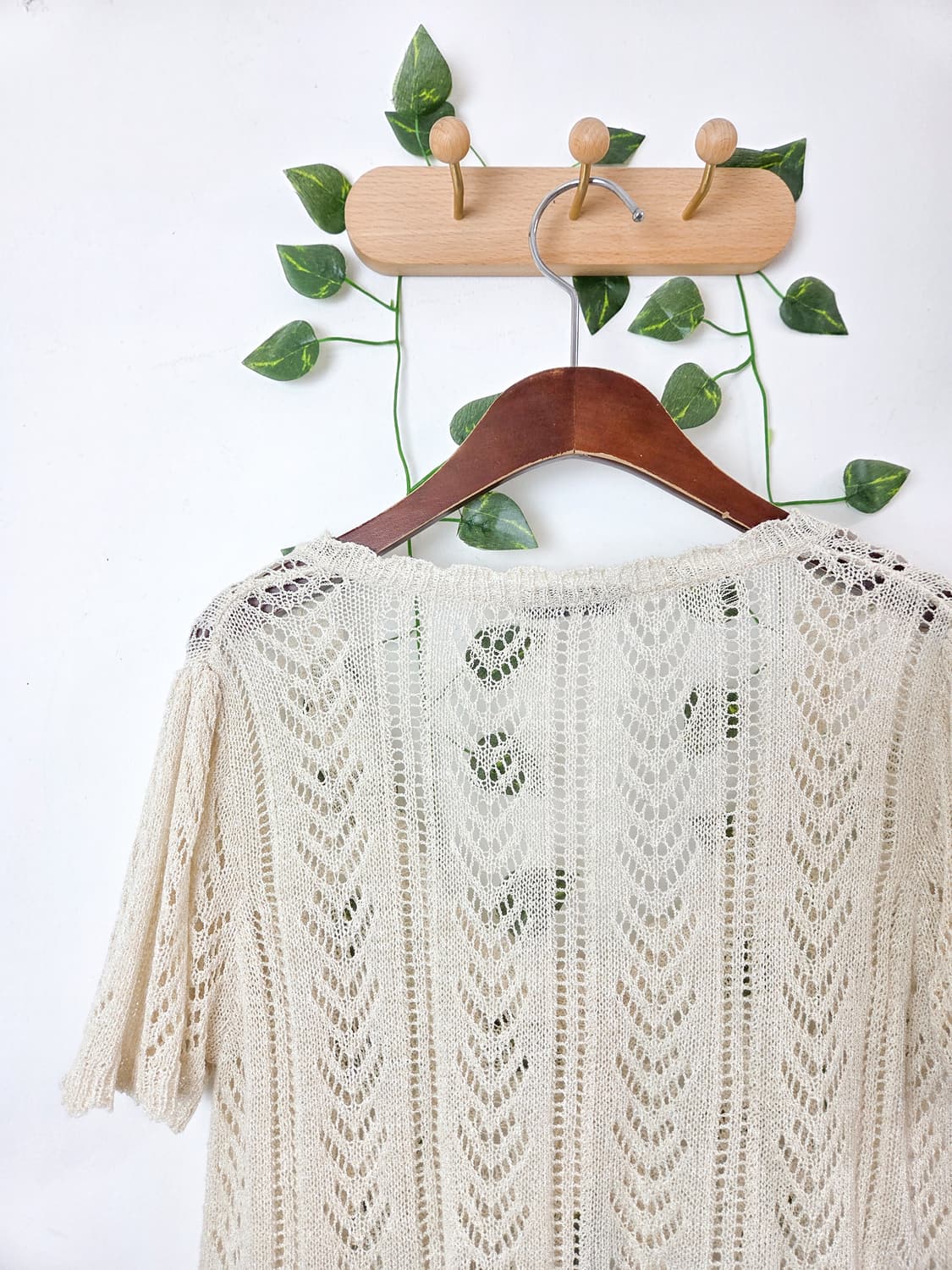 쓰리 버튼 가디건 상품이미지5