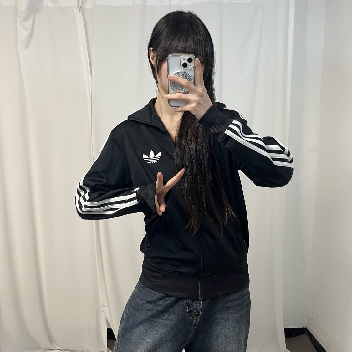Adidas Black Firebird Jersey 상품이미지2