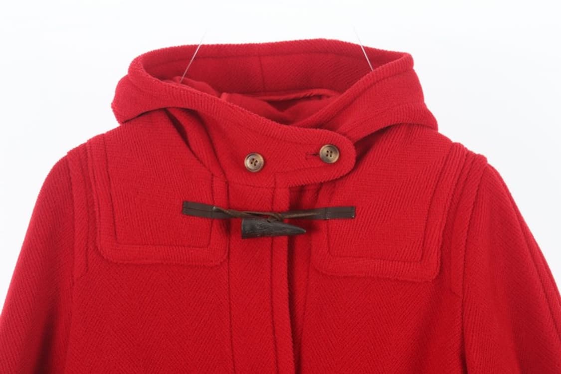 이에나 (인버티어) (WOMEN - M) 울 100% 후드 더플 코트 상품이미지2