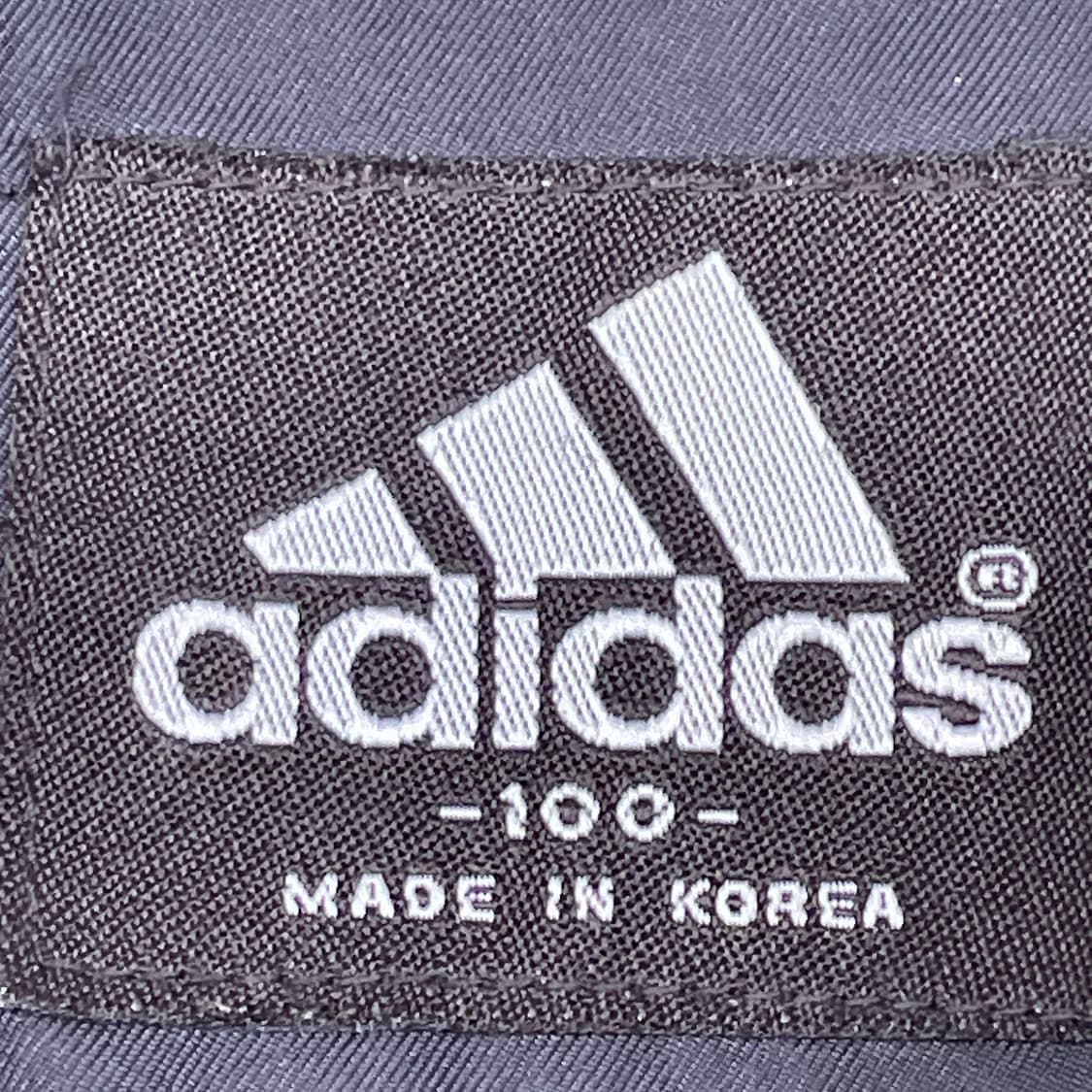90s 아디다스 코리아 올드스쿨 바람막이 연카키 배색 트랙자켓 XL 상품이미지5