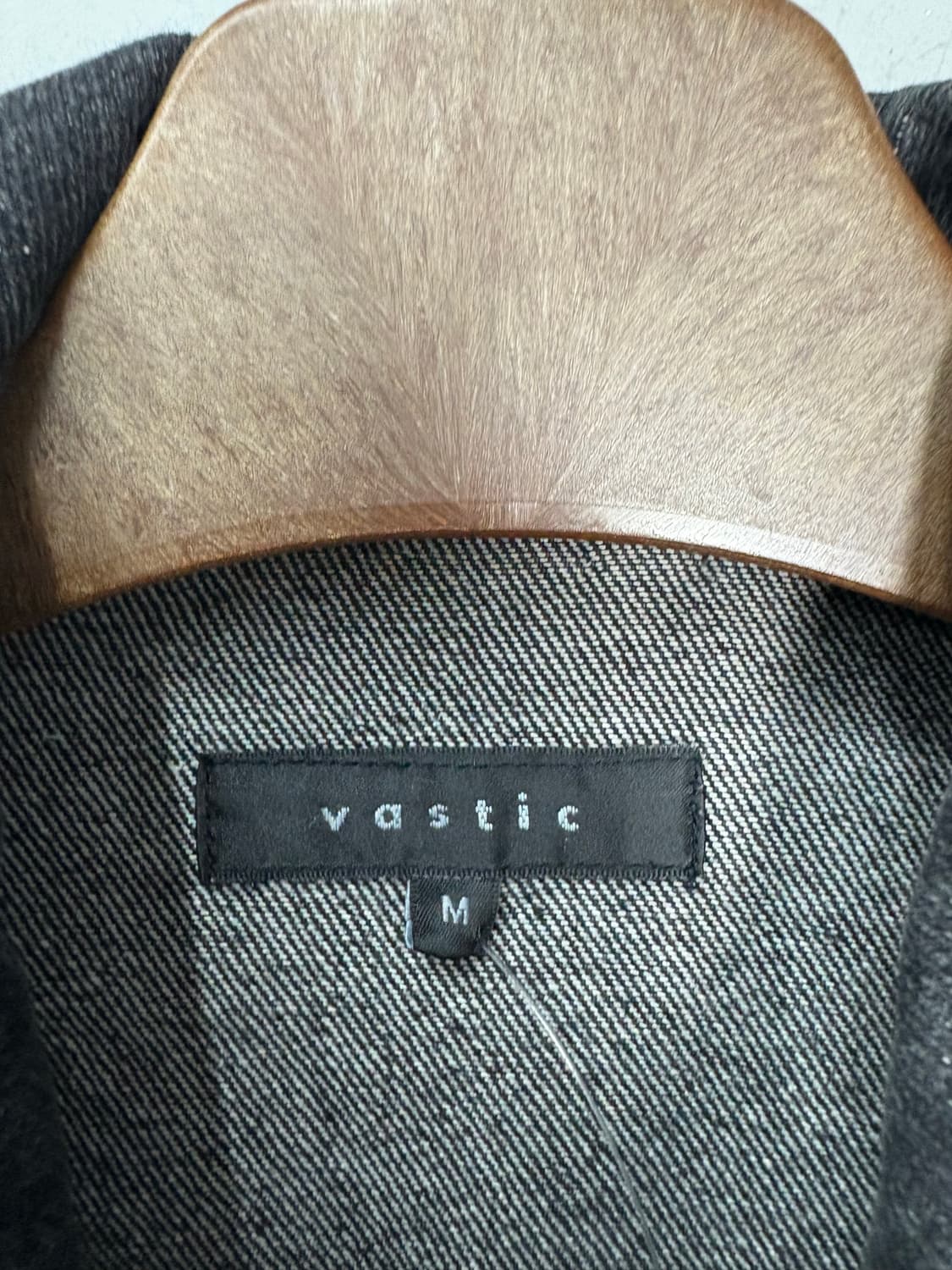 바스틱 데님 블루종 블랙 자켓 A3499 상품이미지6