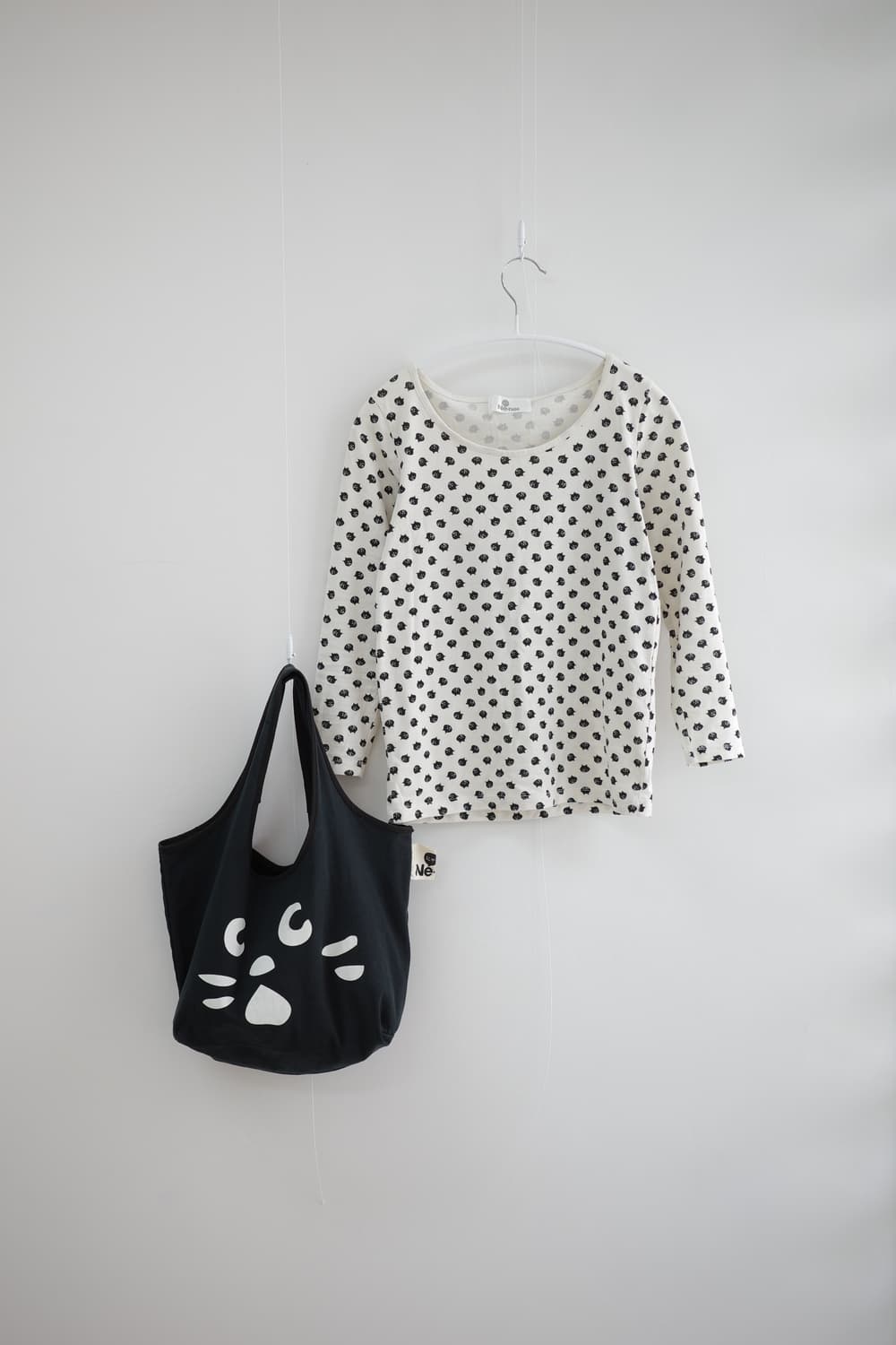 네넷냐 Ne-net nya neko face sleeve tee 상품이미지7
