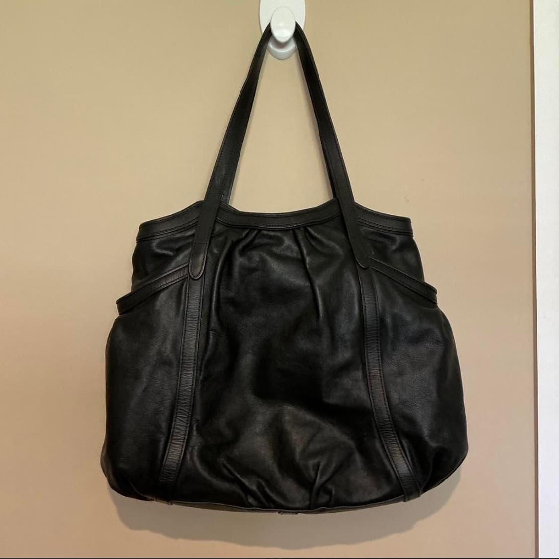 폴로 랄프로렌 빈티지 레더 숄더백 상품이미지3