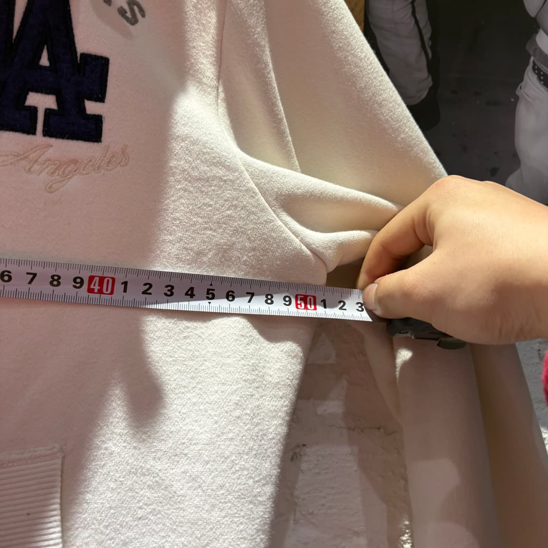 MLB LA 양털 후드집업 상품이미지5