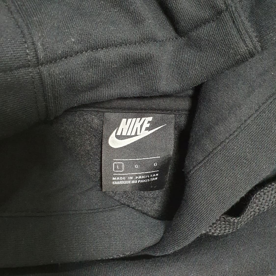 ✨ (바배) 나이키 빅로고 블랙 후드티  상품이미지3