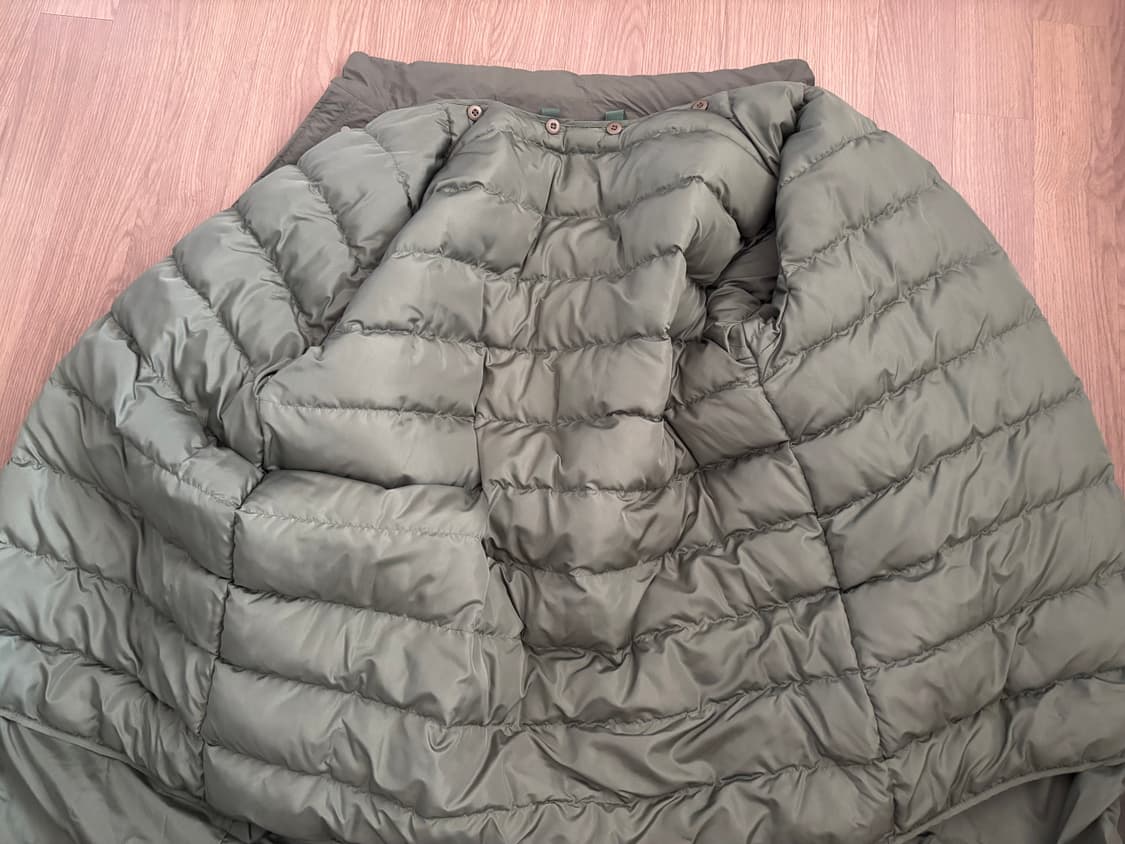 미착용 아더316 야상패딩 헤비급 2way 봄가을 야상 남105 피쉬테일 상품이미지5