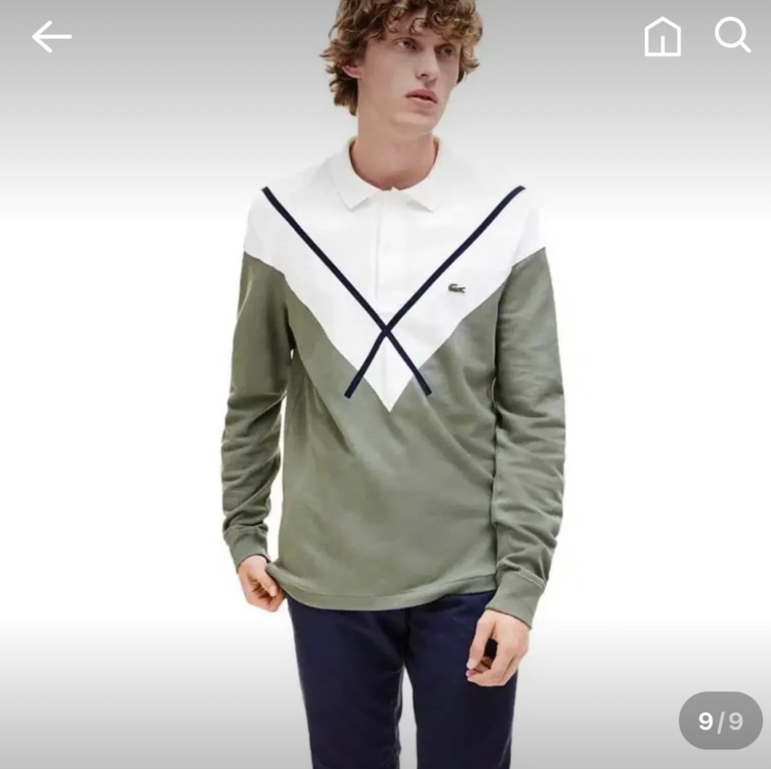 정품 라코스테 Pk 긴팔 카라 티셔츠 상품이미지2
