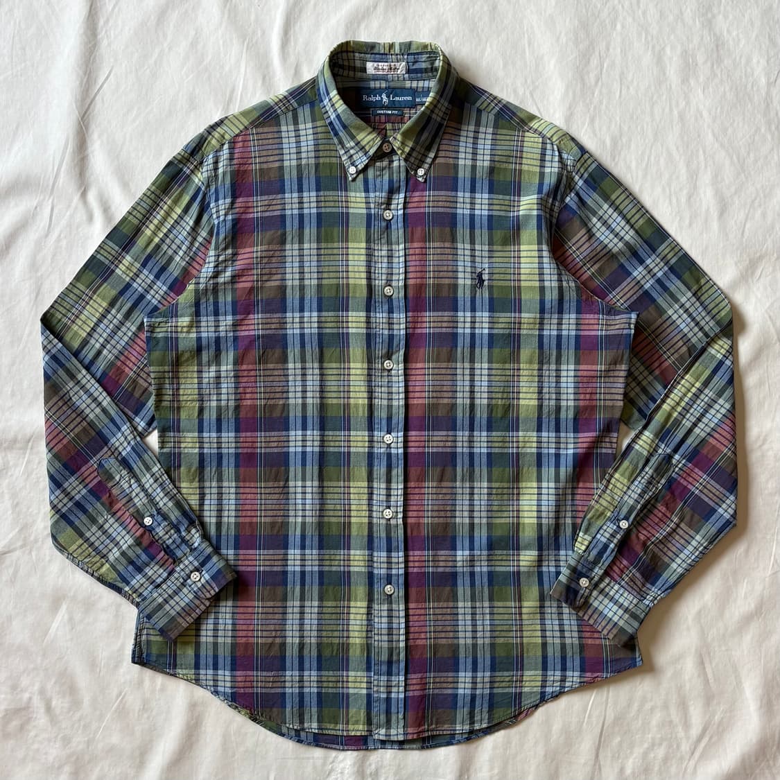 [L/105-107] 폴로 오리지널 마드라스 BD 셔츠 상품이미지1