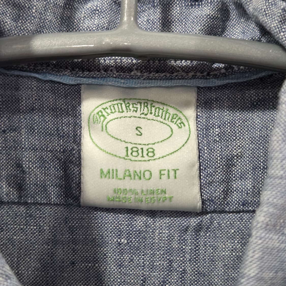 브룩스브라더스 린넨100% 셔츠 S  상품이미지2