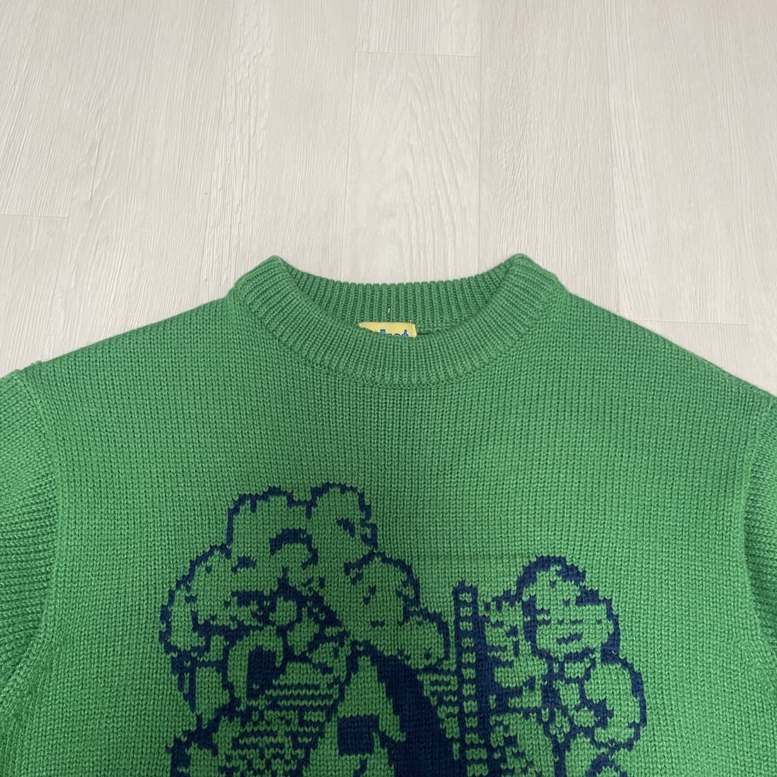 TEKET 테켓 HOME KNIT - 그린 상품이미지4