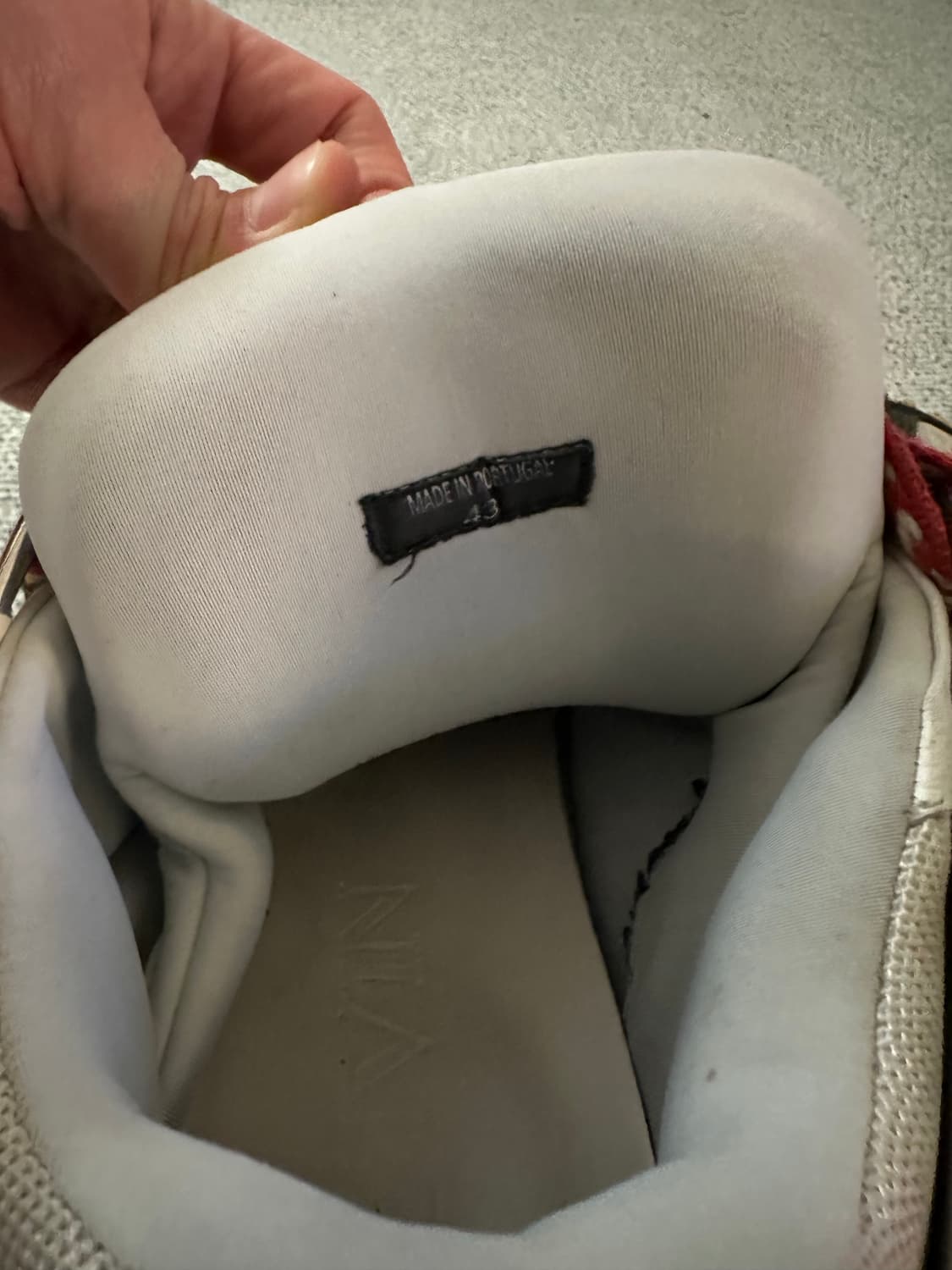 Lanvin 커브 레이스업 스니커즈 43 상품이미지5