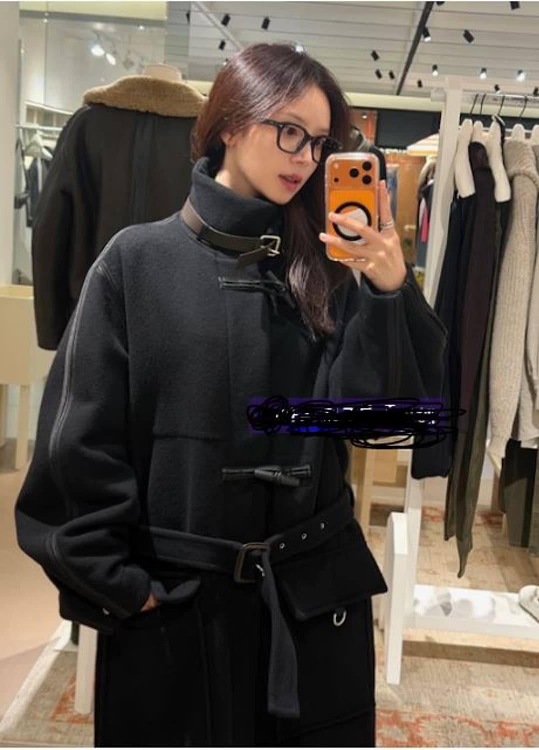 르메르 벨티드 코트 상품이미지1