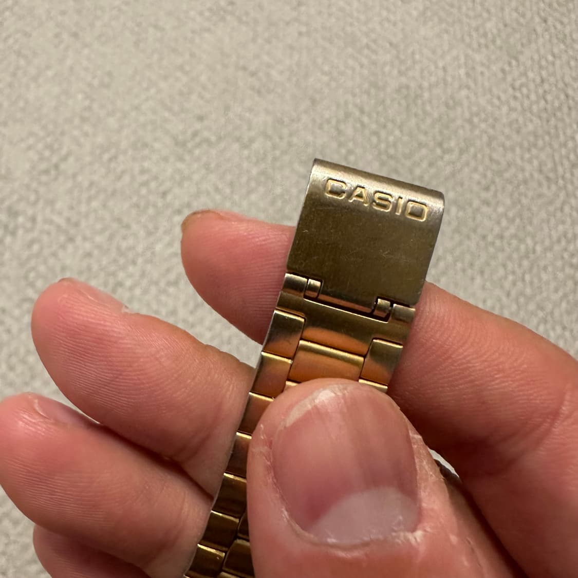 카시오 (CASIO) AQ-230 금장 시계 상품이미지4