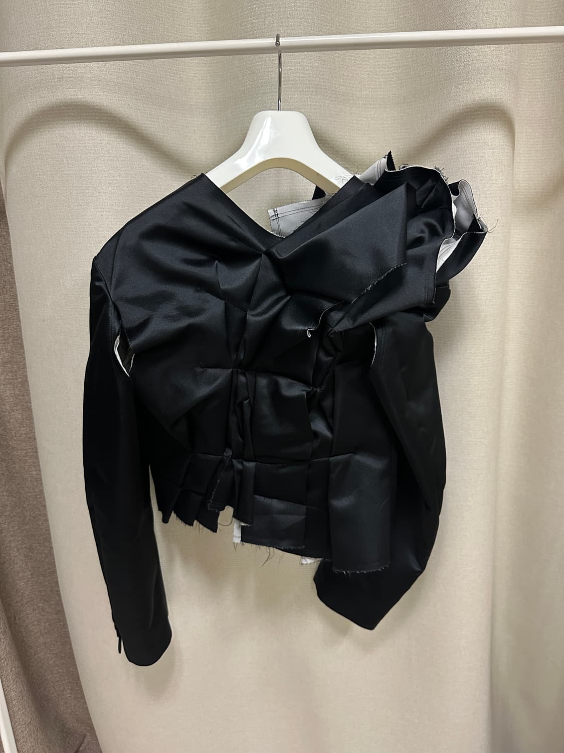 꼼데가르송 23FW 개더드 이펙트 레이어드 블레이저 재킷 상품이미지8