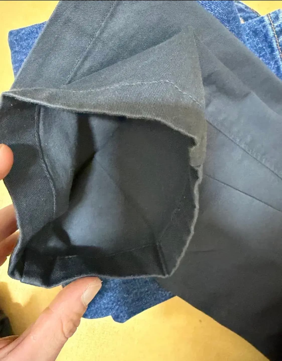 유니클로u 치노팬츠 그레이 색상 73사이즈 상품이미지4