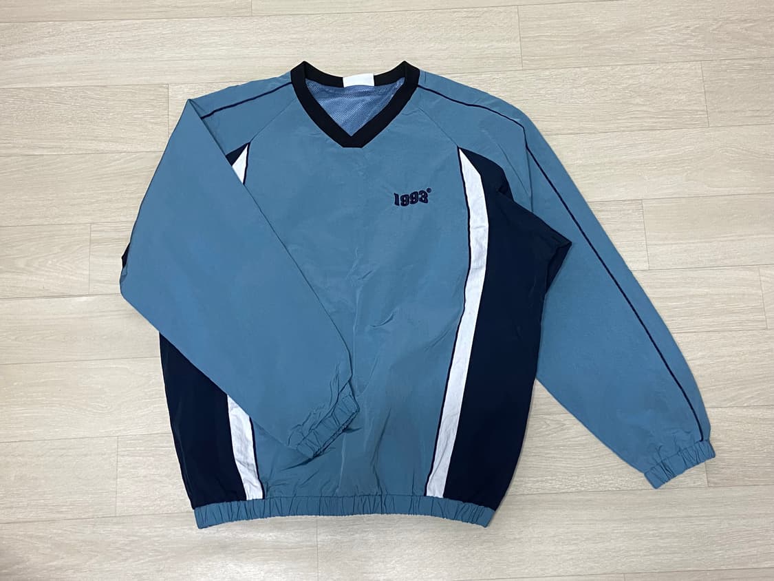 빈티지 파이닝 윈드브레이커_블루 상품이미지1