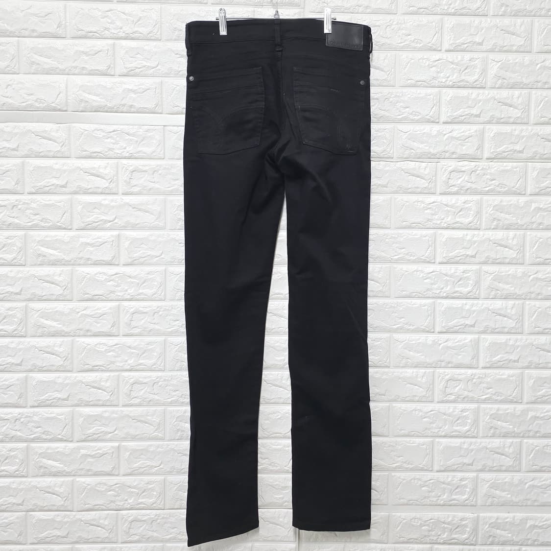 택포) CK 캘빈클라인 블랙진 흑청바지 32인치 상품이미지4