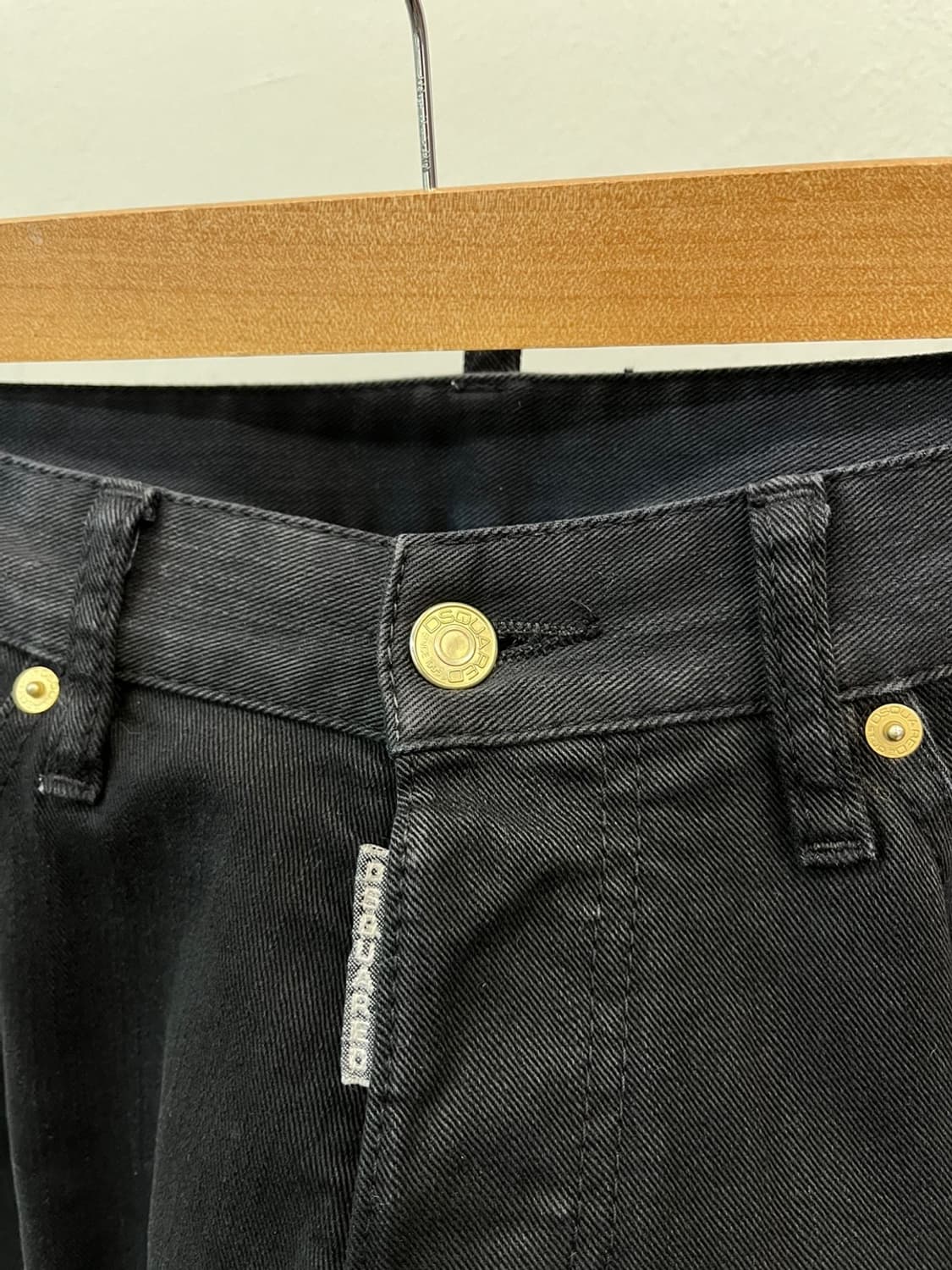 32)  디스퀘어드 금장 흑청데님  상품이미지3