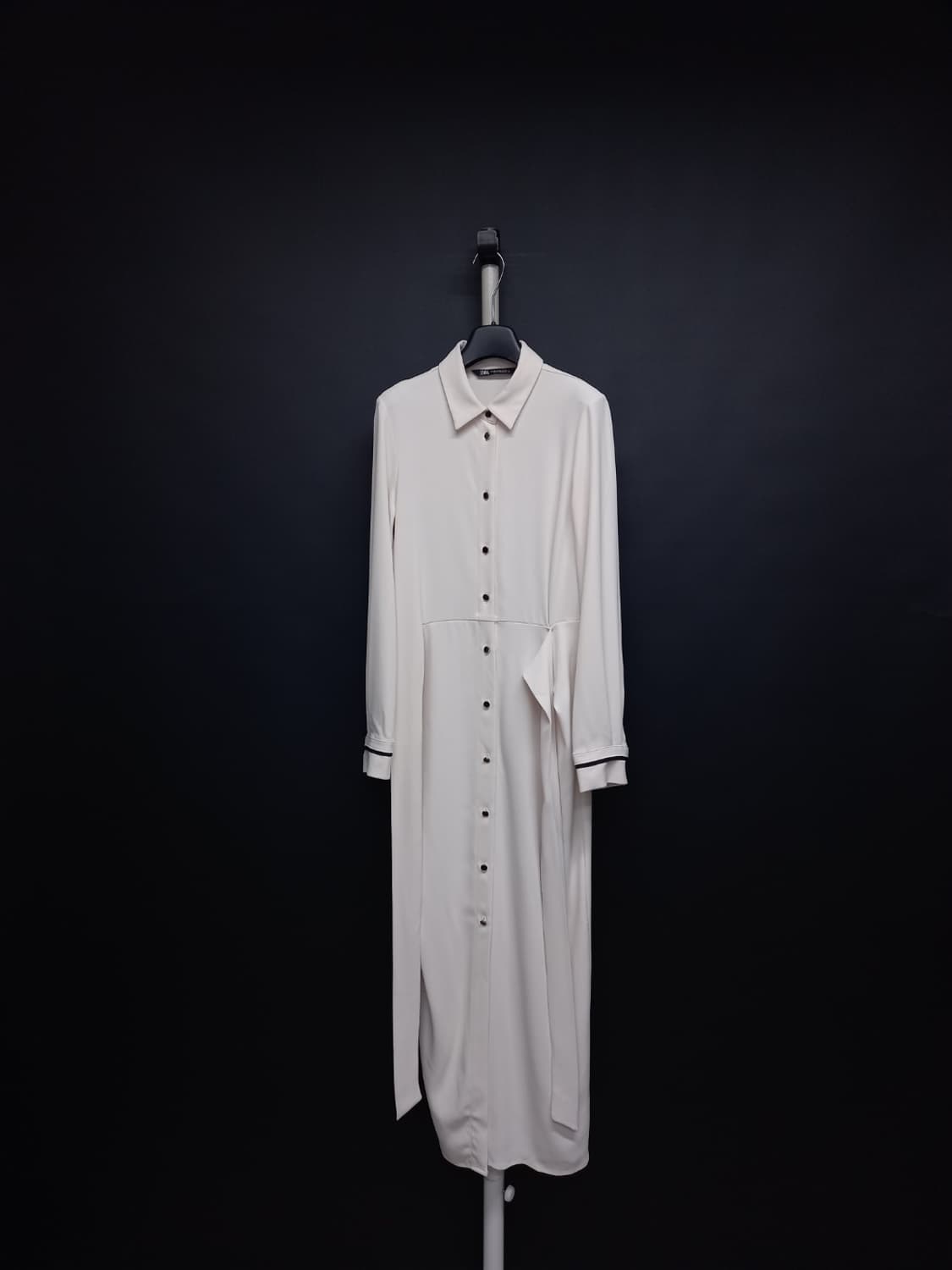 자라 춘추 엘라스틴 맥시 롱 원피스 44 상품이미지1