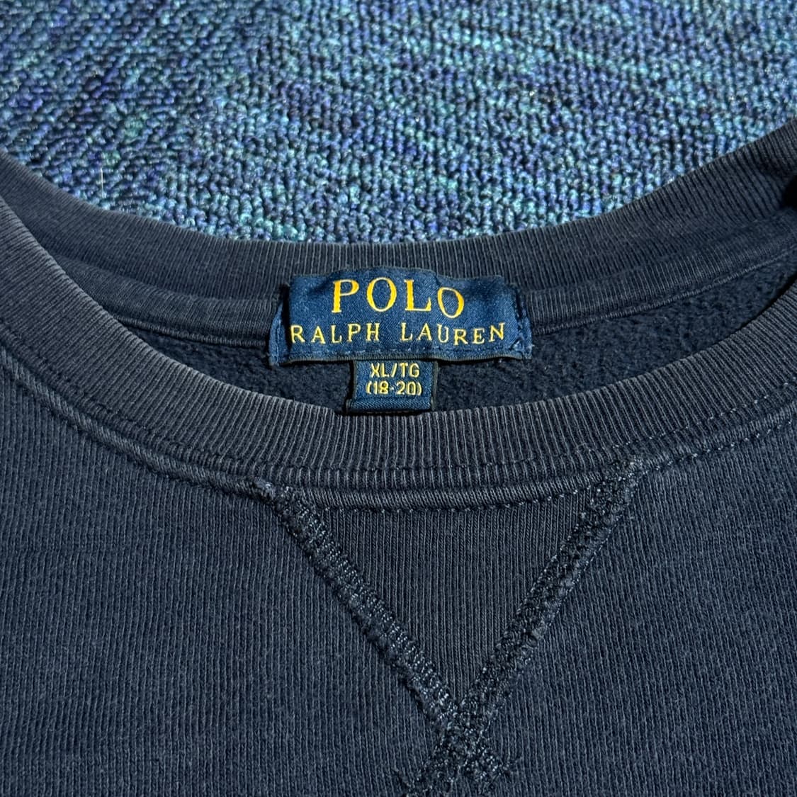 폴로 랄프로렌 네이비 맨투맨 상품이미지5