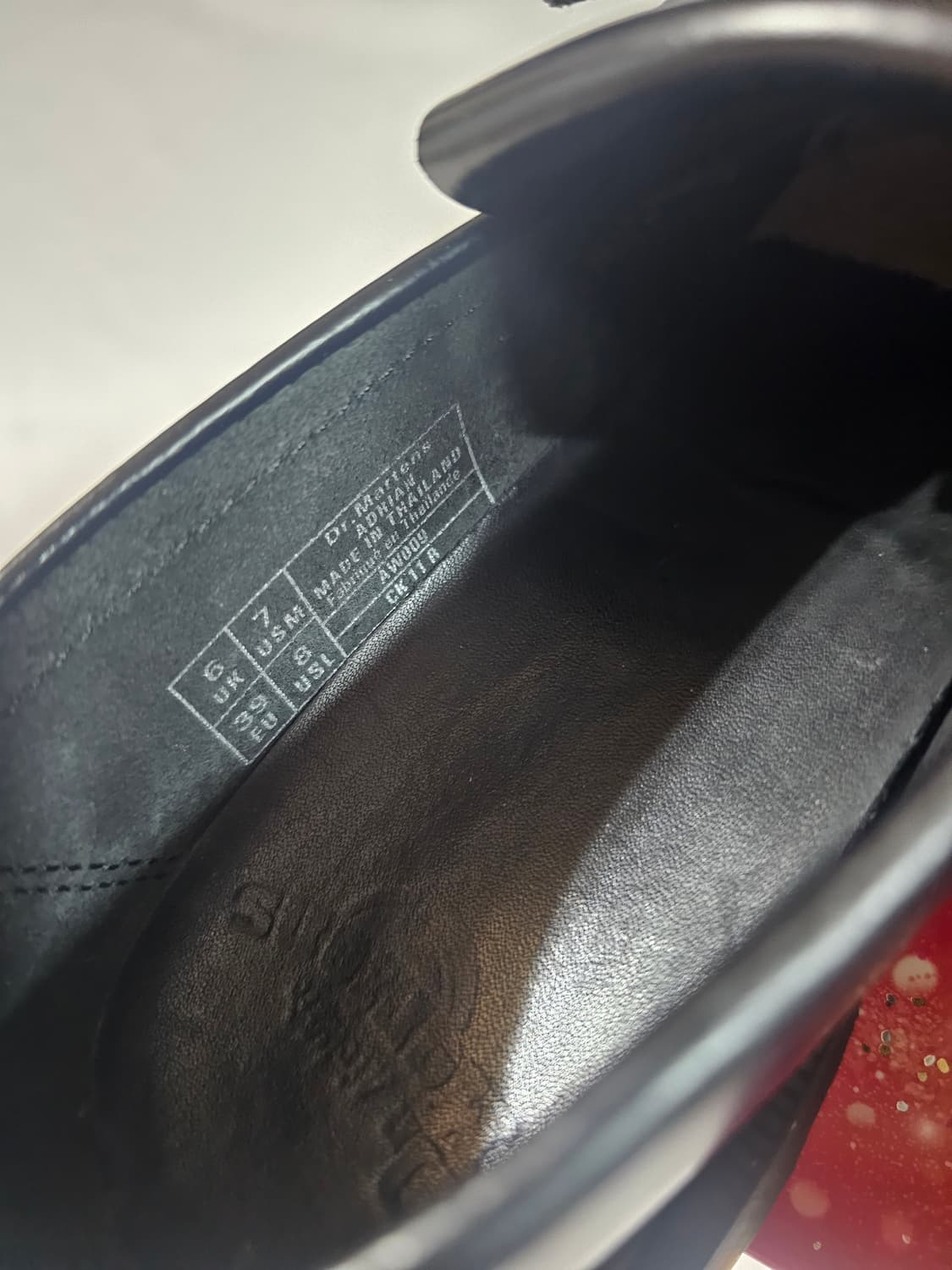 [250,uk6,eu39] 닥터마틴 아드리안 태슬 로퍼 블랙 상품이미지10