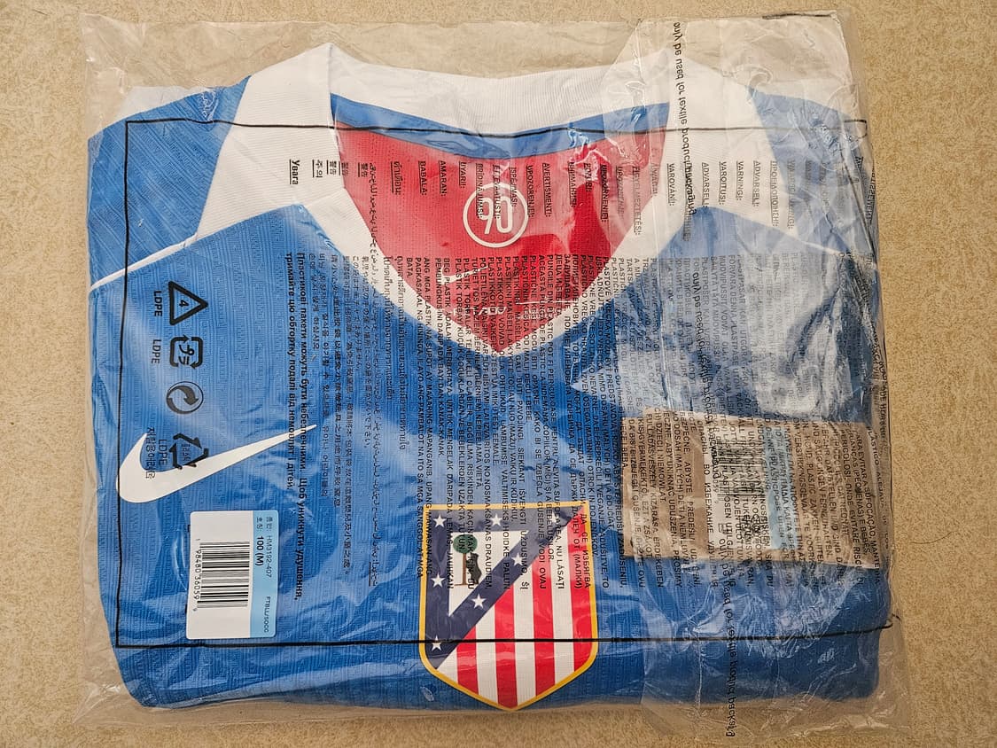 At마드리드 써드 지급용 나이키 adv M사이즈 새상품 아틀레티코 상품이미지1