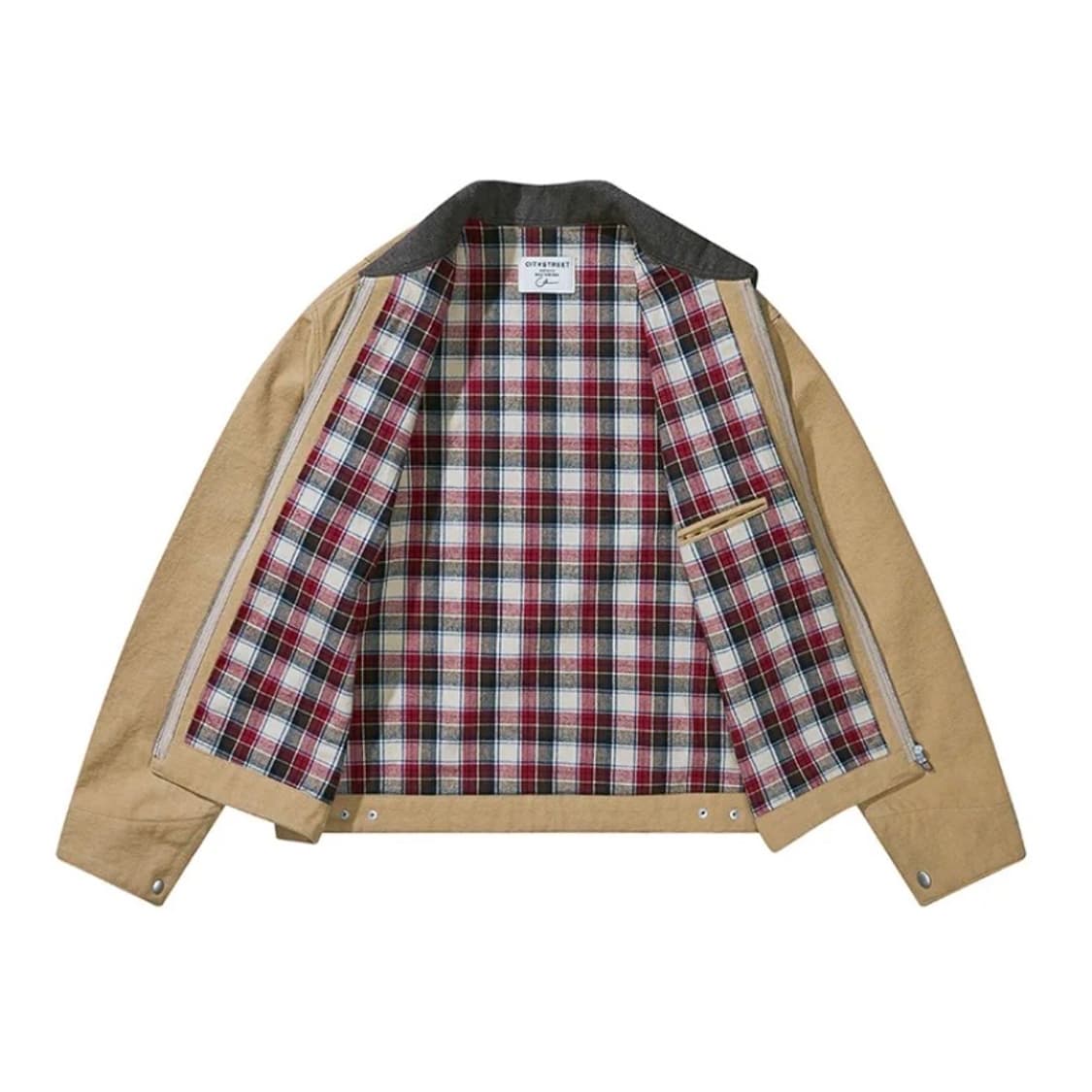 시티스트리트 바틱 워시드 캔버스 워크자켓 상품이미지3