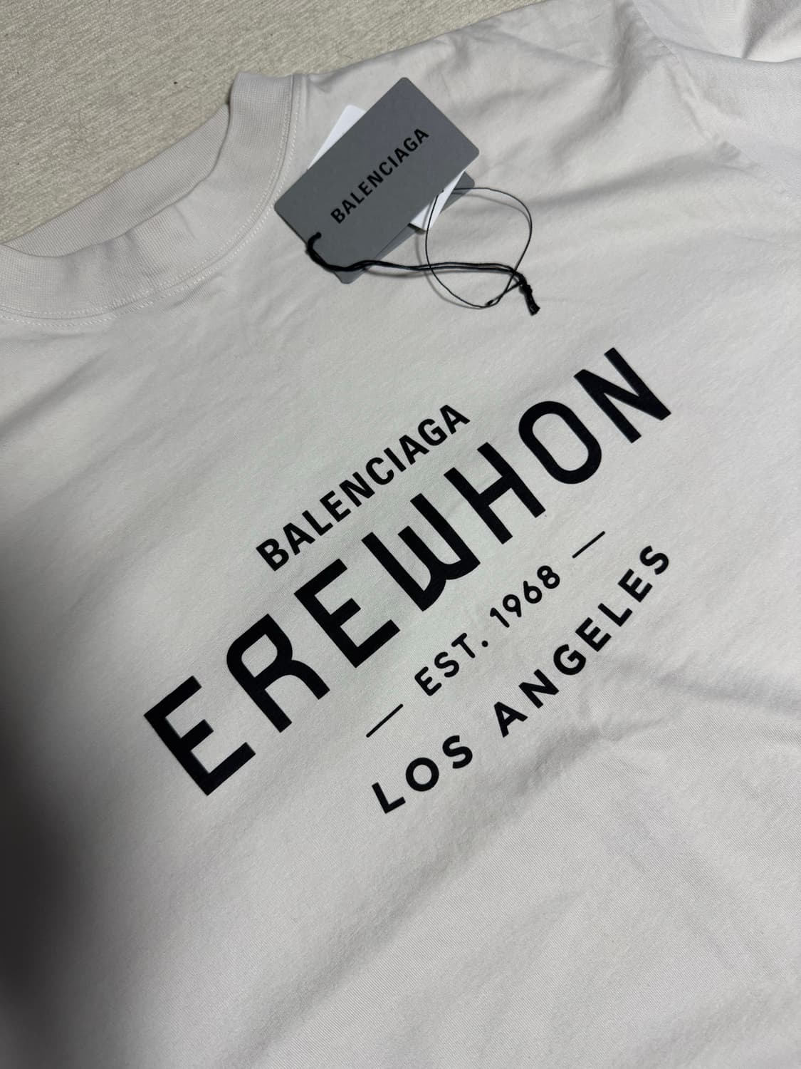 [size 2] 발렌시아가 erewhon 오버사이즈 티셔츠 상품이미지3