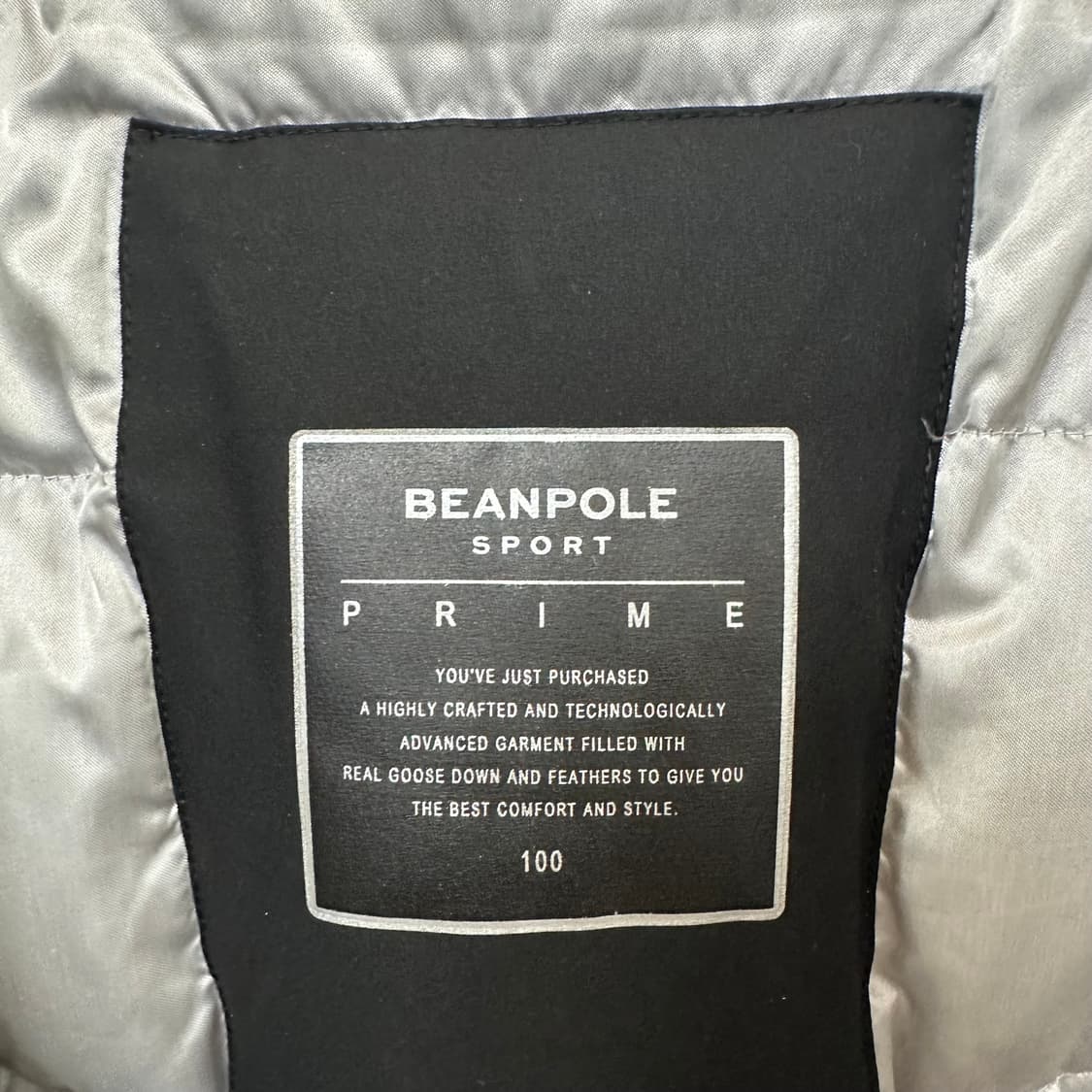 빈폴남자 스키 보드패딩 후드자켓 거위털 100 상품이미지8