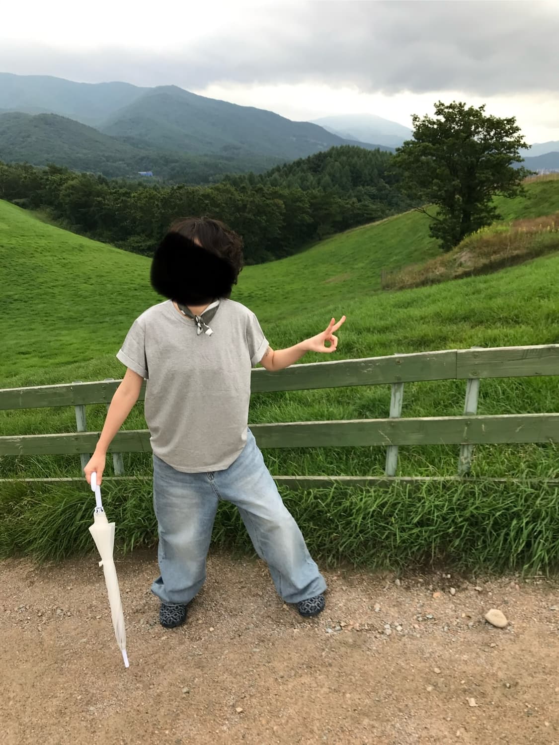 워싱 개이쁜 청바지 상품이미지4
