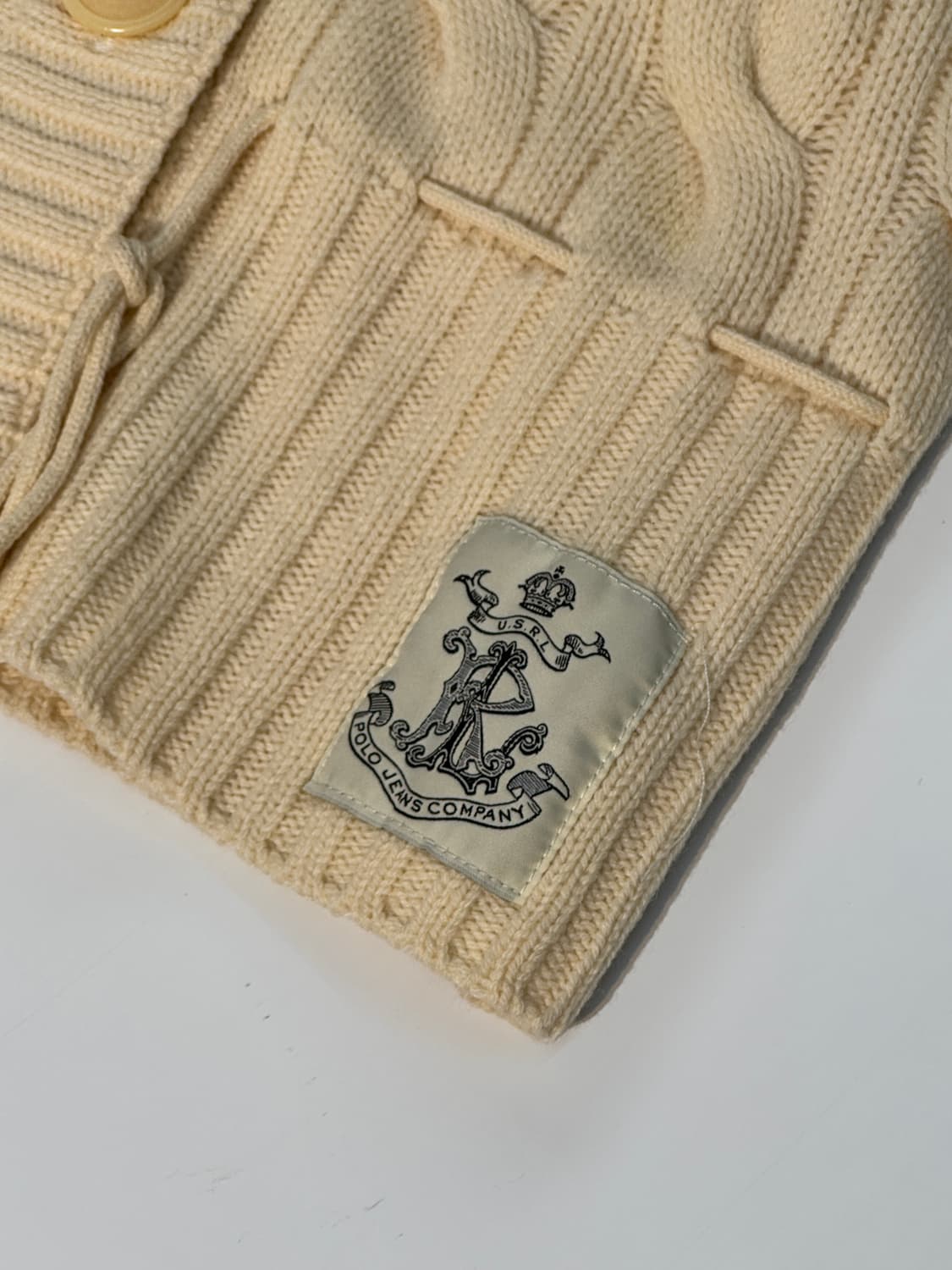 폴로 진스 컴퍼니 케이블 니트 가디건(T9) 상품이미지3