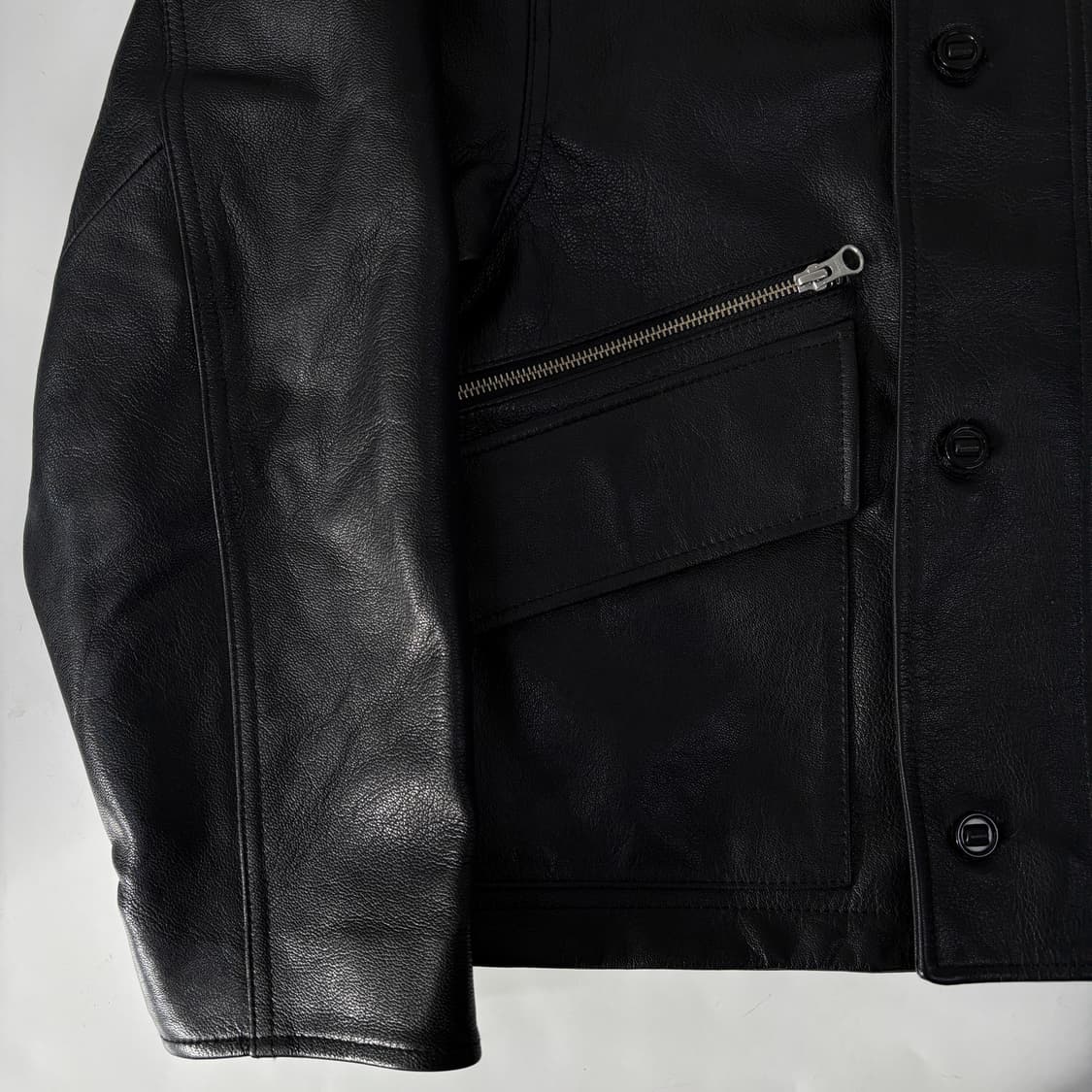 유니폼브릿지 MK-3 고트 레더 자켓 상품이미지3