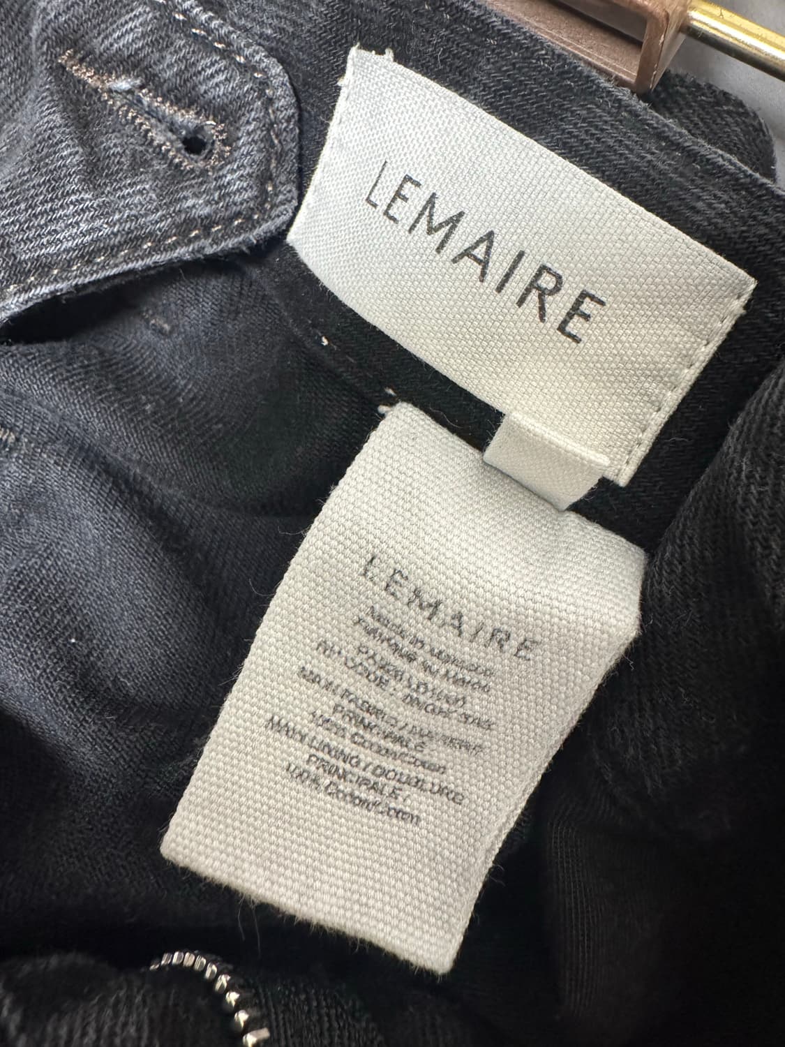 [M] 24FW 르메르 트위스트 벨티드 팬츠 상품이미지3