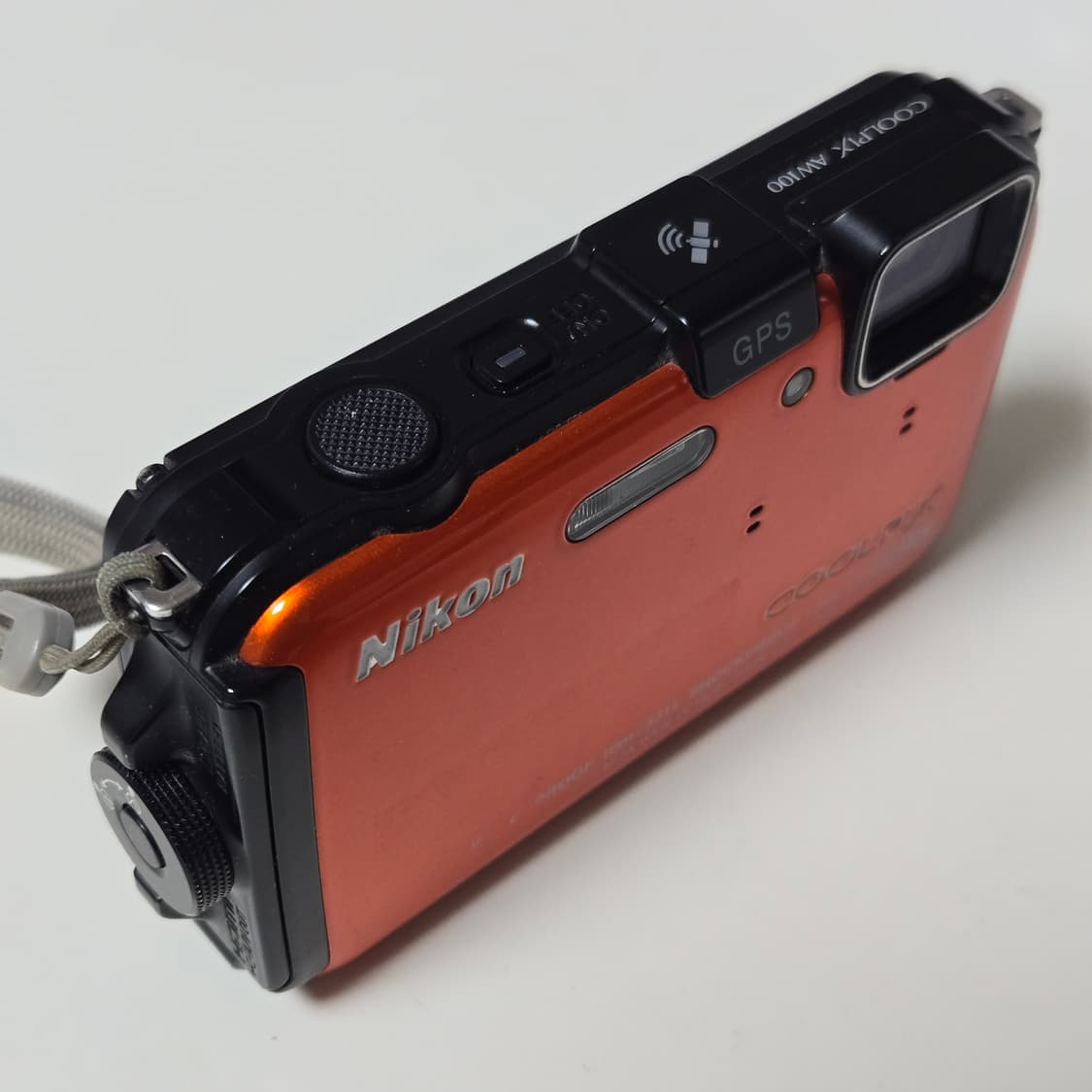 니콘 쿨픽스 AW100 오렌지 디지털 카메라 상품이미지3