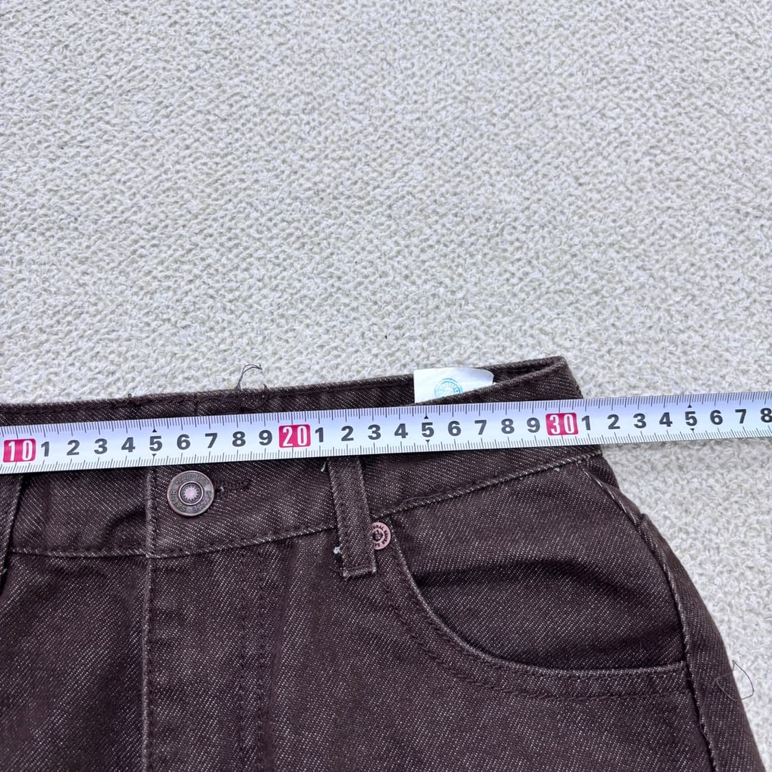WS 세터 여성 브라운 데님 팬츠 0522Y 상품이미지5