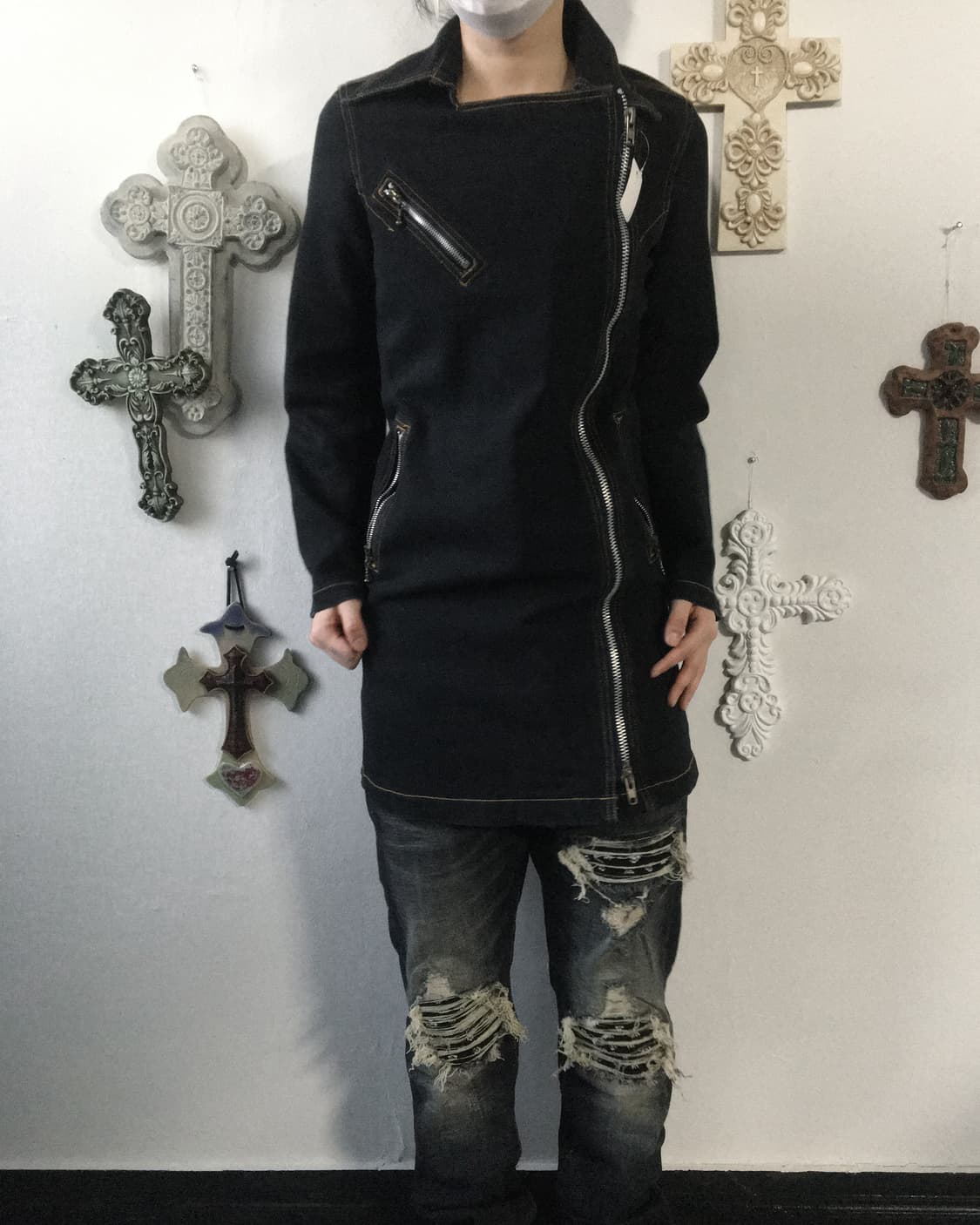 Belted denim jacket 상품이미지8