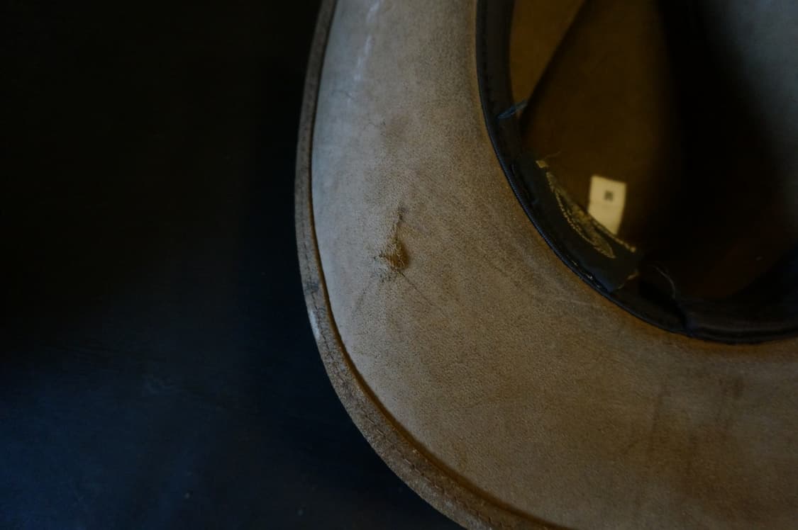 henschel leather hat(USA made) 상품이미지7