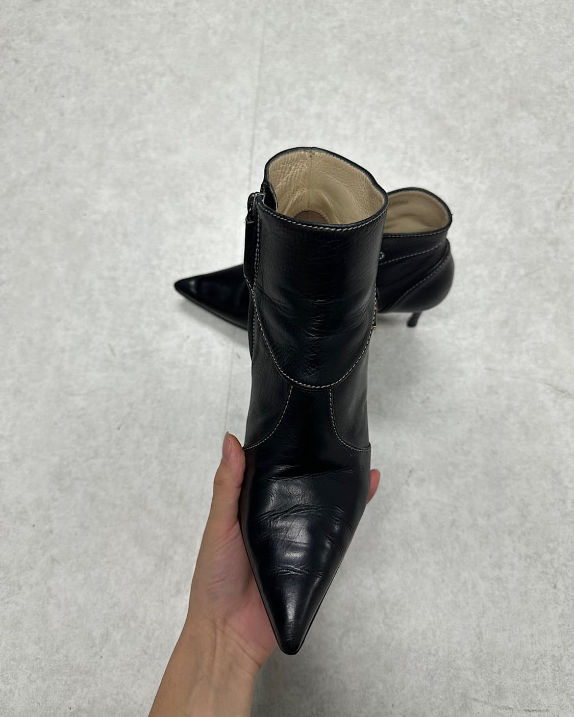 rare*크리스찬 디올 존 갈리아노 D 로고 힐 상품이미지3