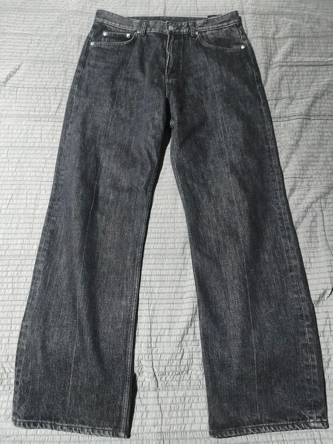 모드나인 mod1w 블랙스타 더스트 32  새상품 흑청 블랙진 상품이미지3