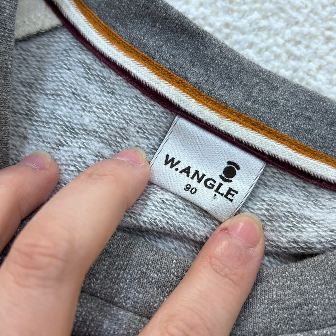 90 와이드앵글 여성 맨투맨 티셔츠 0317E 상품이미지3