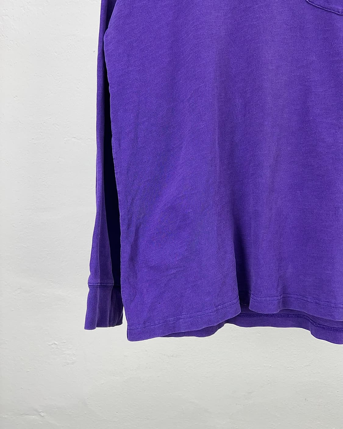 슈프림 14ss 퍼플 스몰 로고 포켓 롱 슬리브 상품이미지4