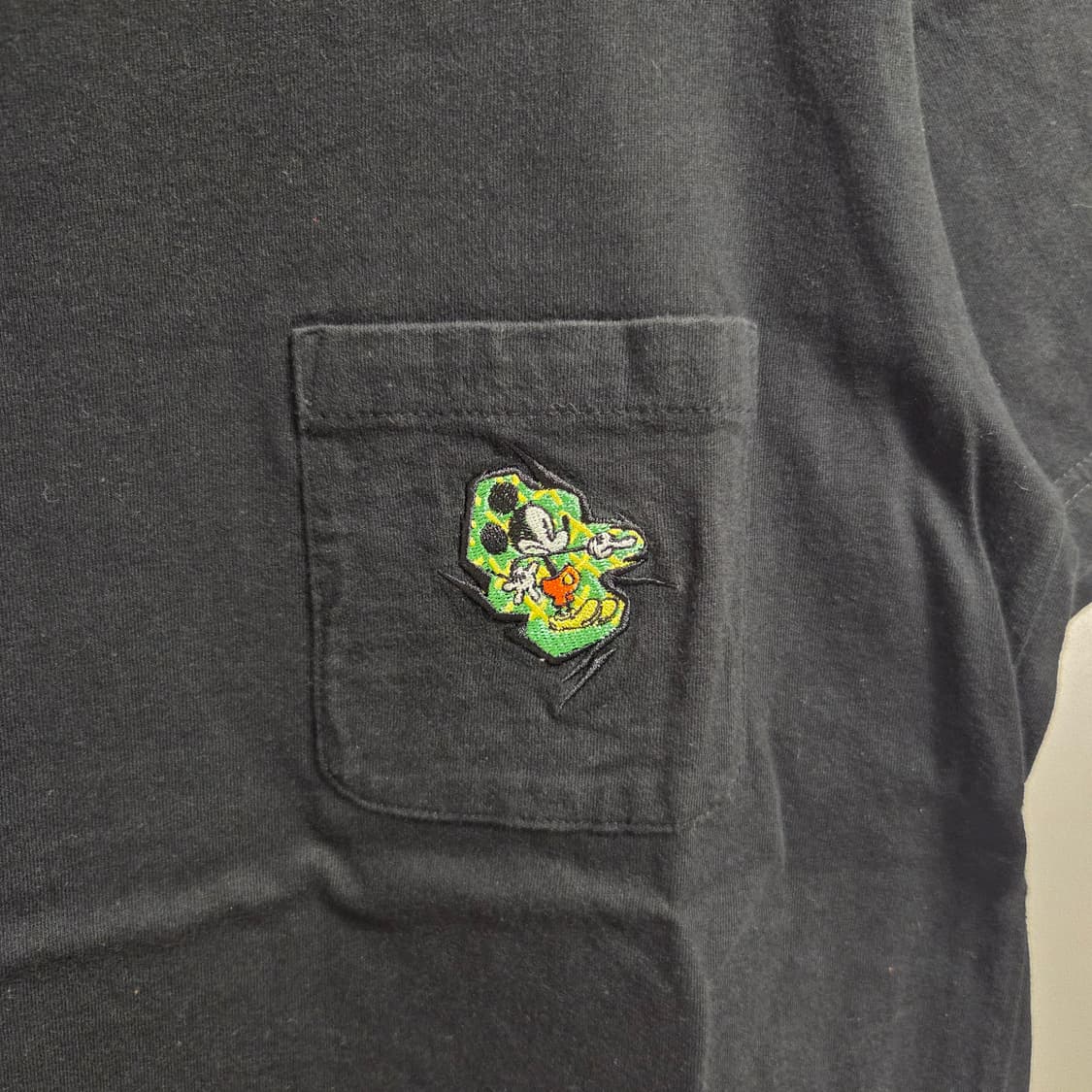 Disney 빈티지 포켓 반팔 티셔츠 M(95) 상품이미지3