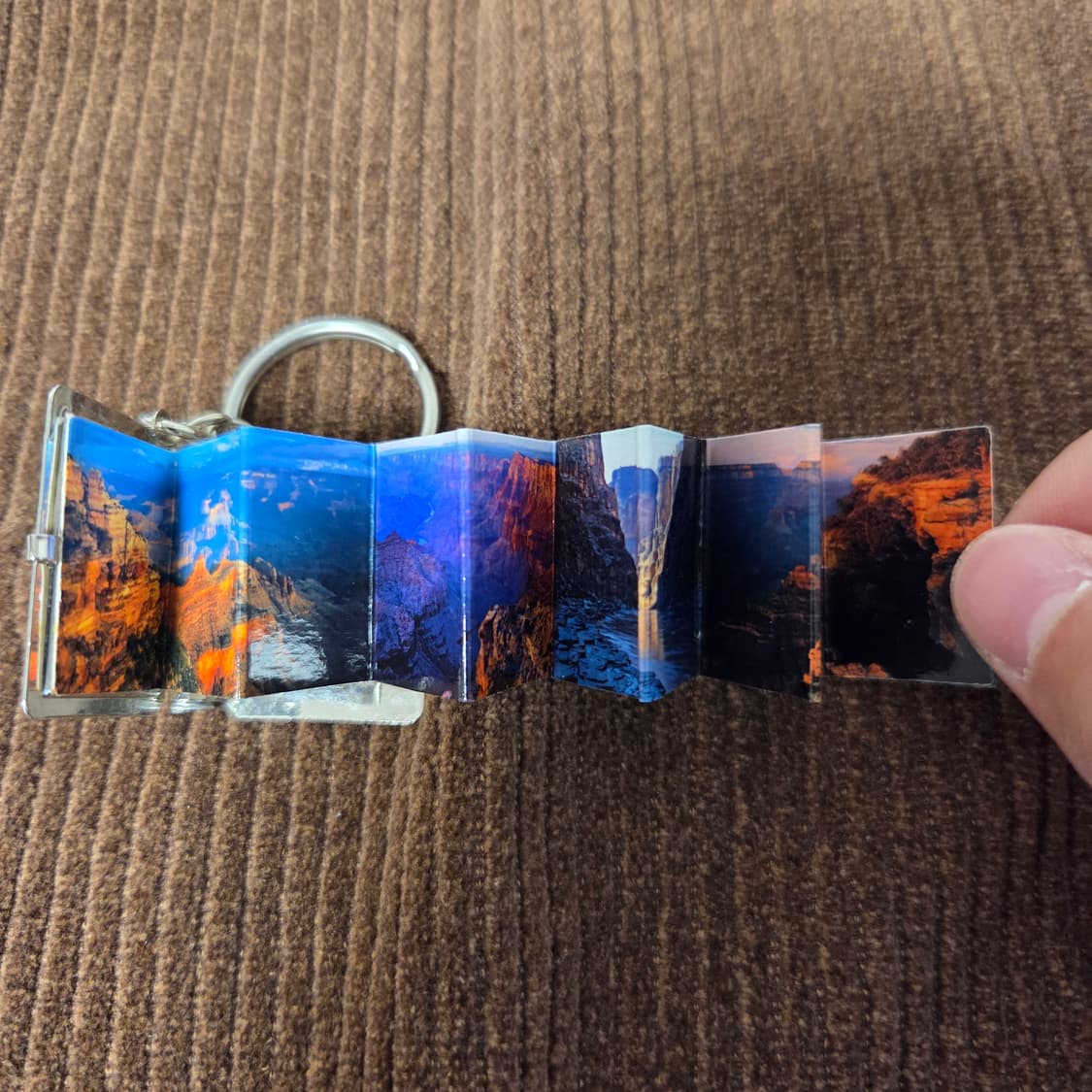 빈티지 Grand Canyon 수첩 스타일 키링 상품이미지2