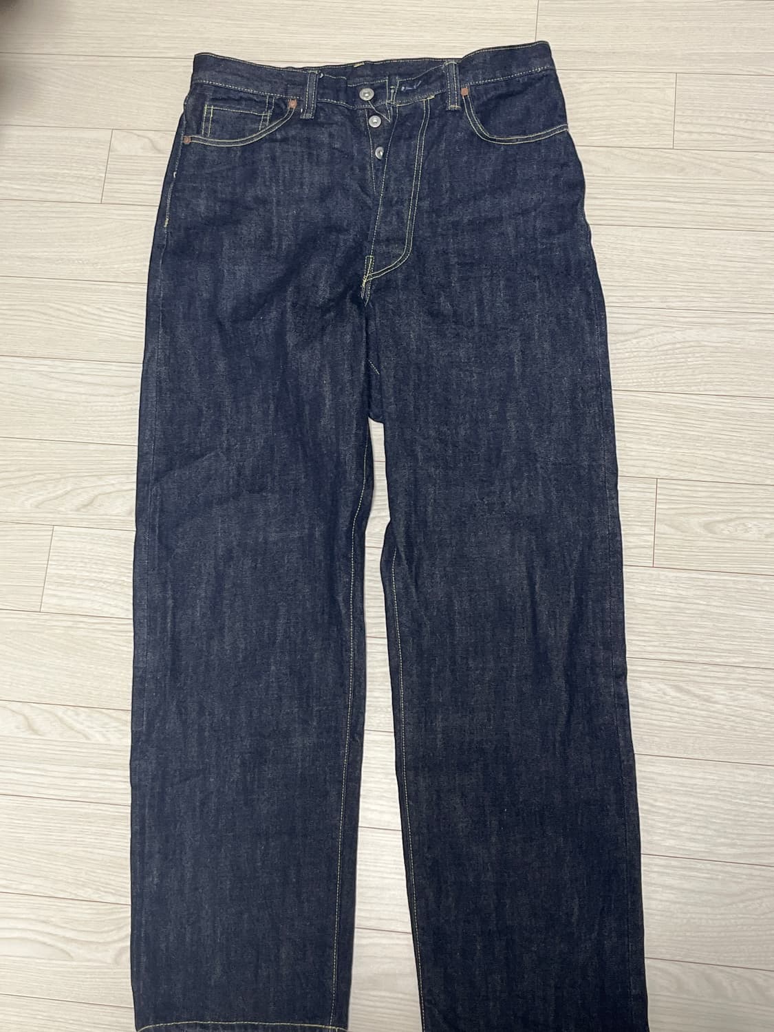 W.W. II SELVEDGE STRAIGHT PANTS_INDIGO 상품이미지1